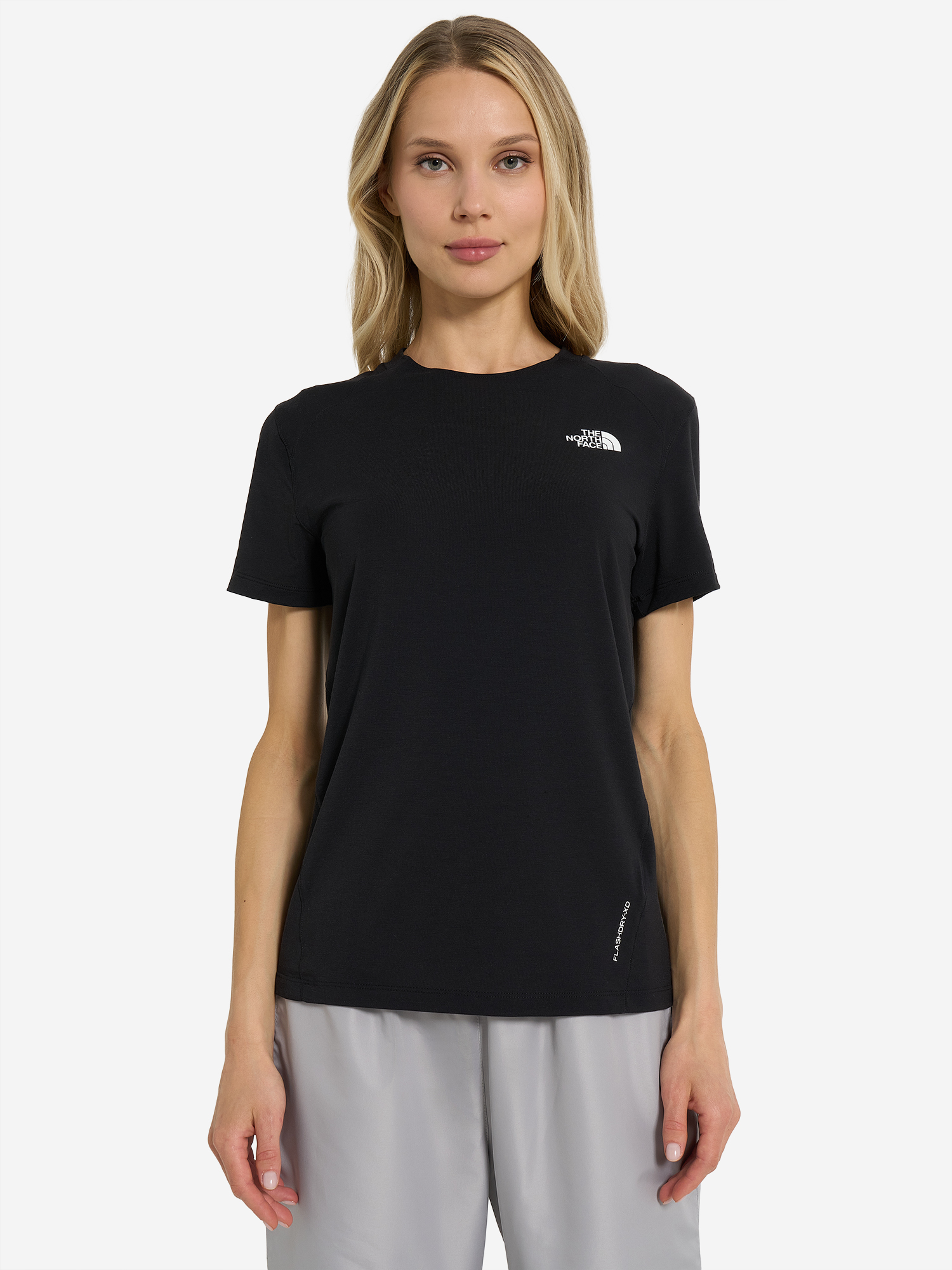 фото Футболка женская the north face lightning alpine, черный