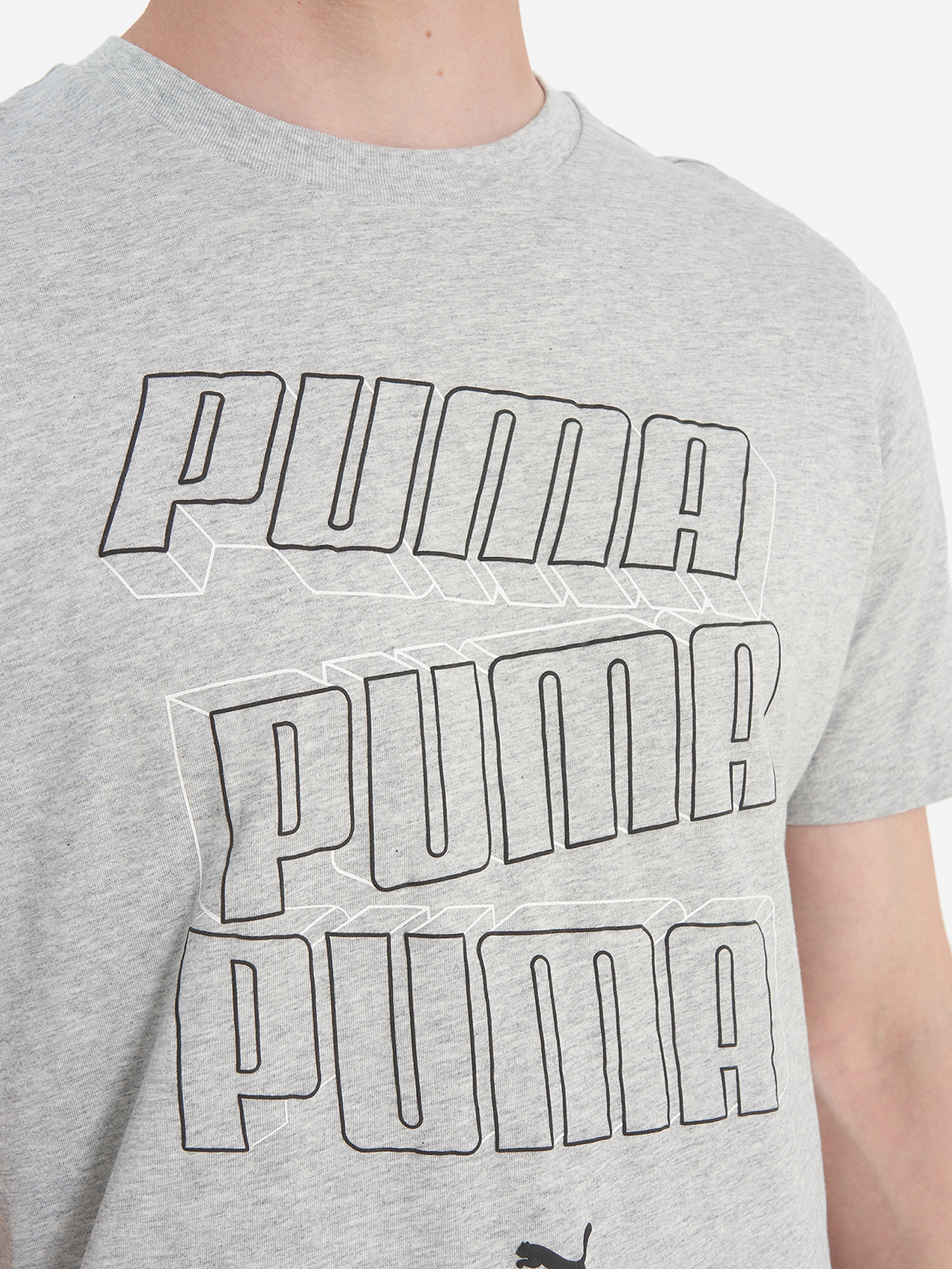 фото Футболка мужская puma, серый