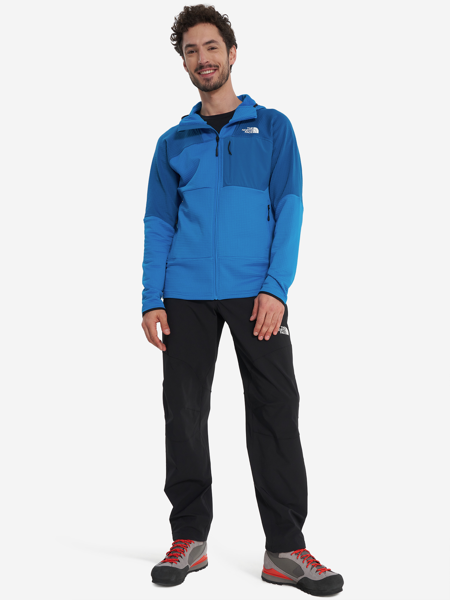 фото Толстовка мужская the north face stormgap, голубой