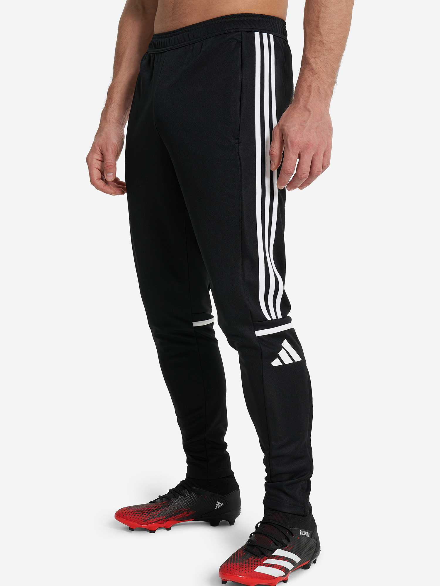 фото Брюки мужские adidas sq25, черный