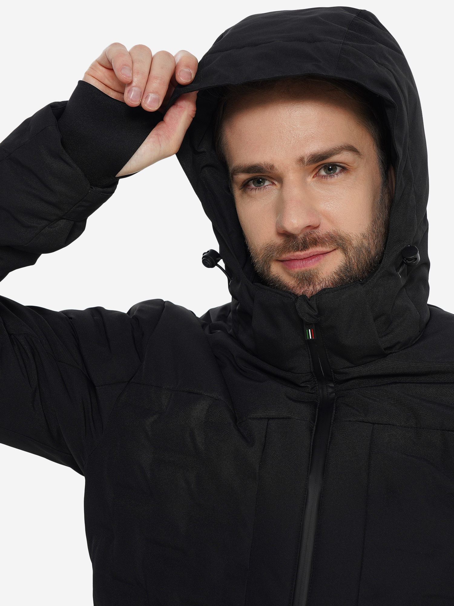 фото Куртка утепленная мужская sergio tacchini viking, черный