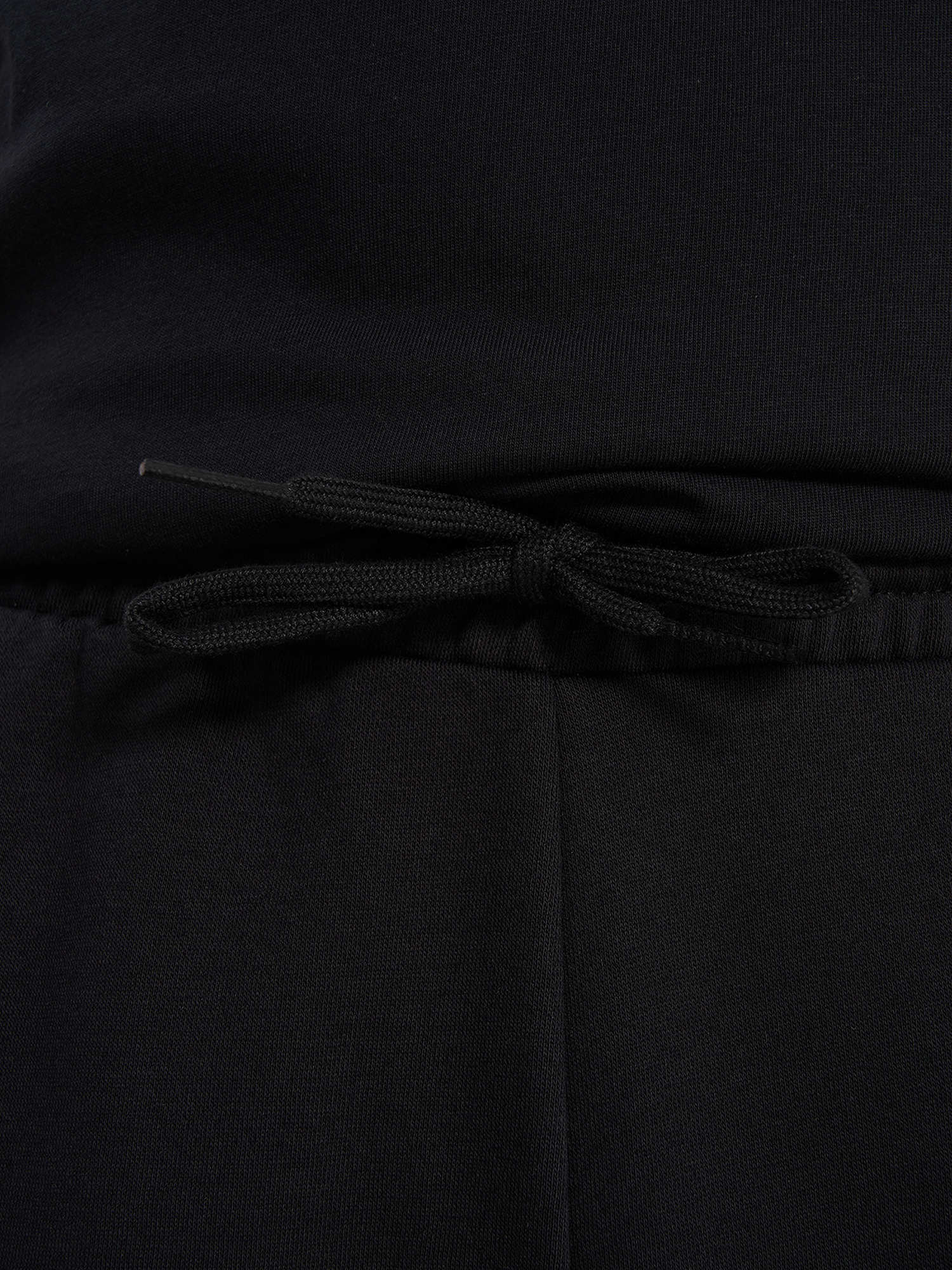 фото Брюки флисовые мужские adidas, черный
