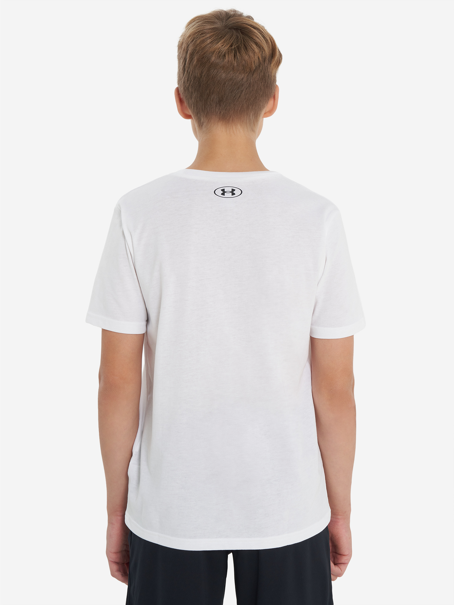 фото Футболка для мальчиков under armour sportstyle, белый