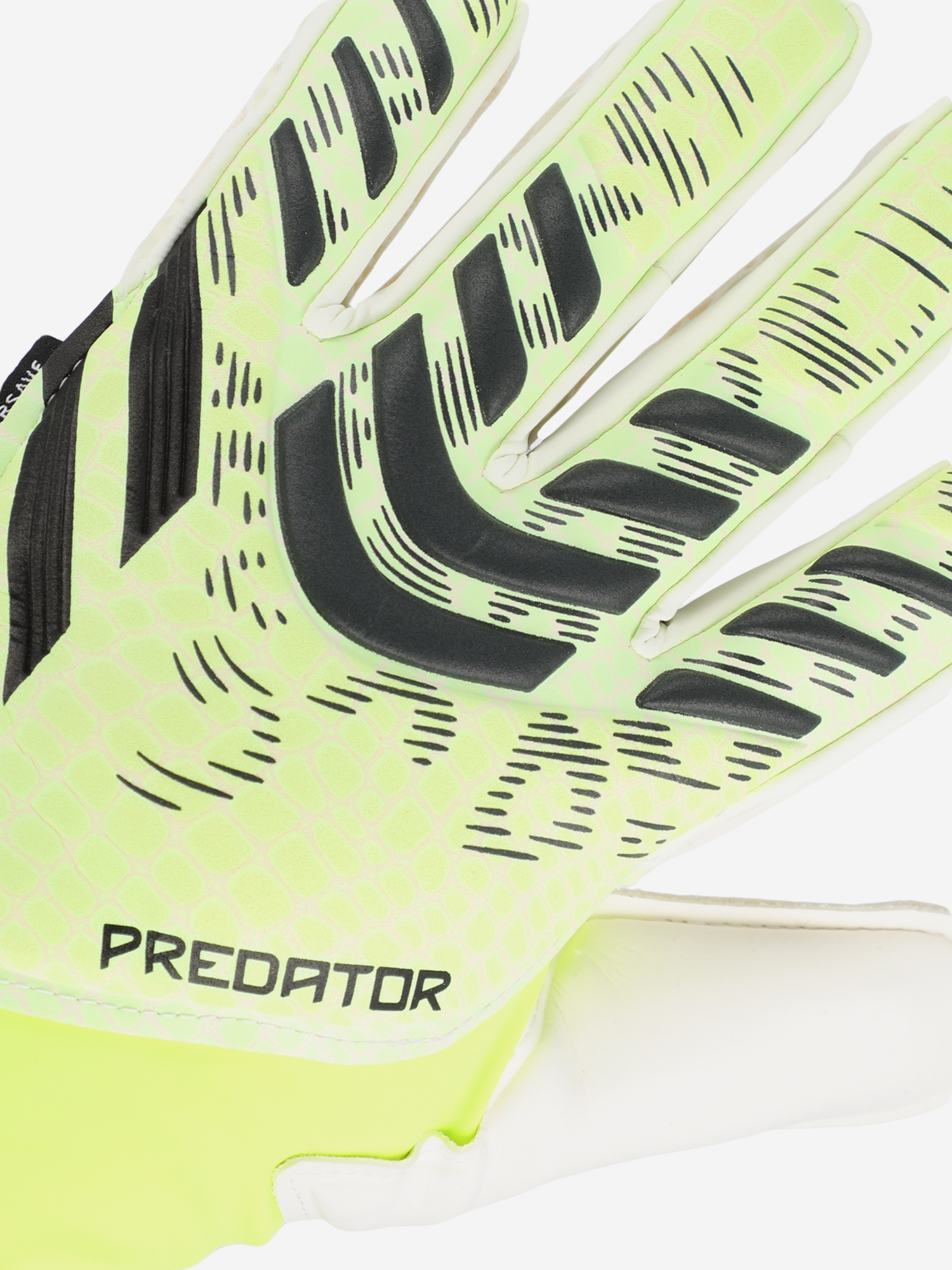 фото Перчатки вратарские adidas predator match fingersave, желтый