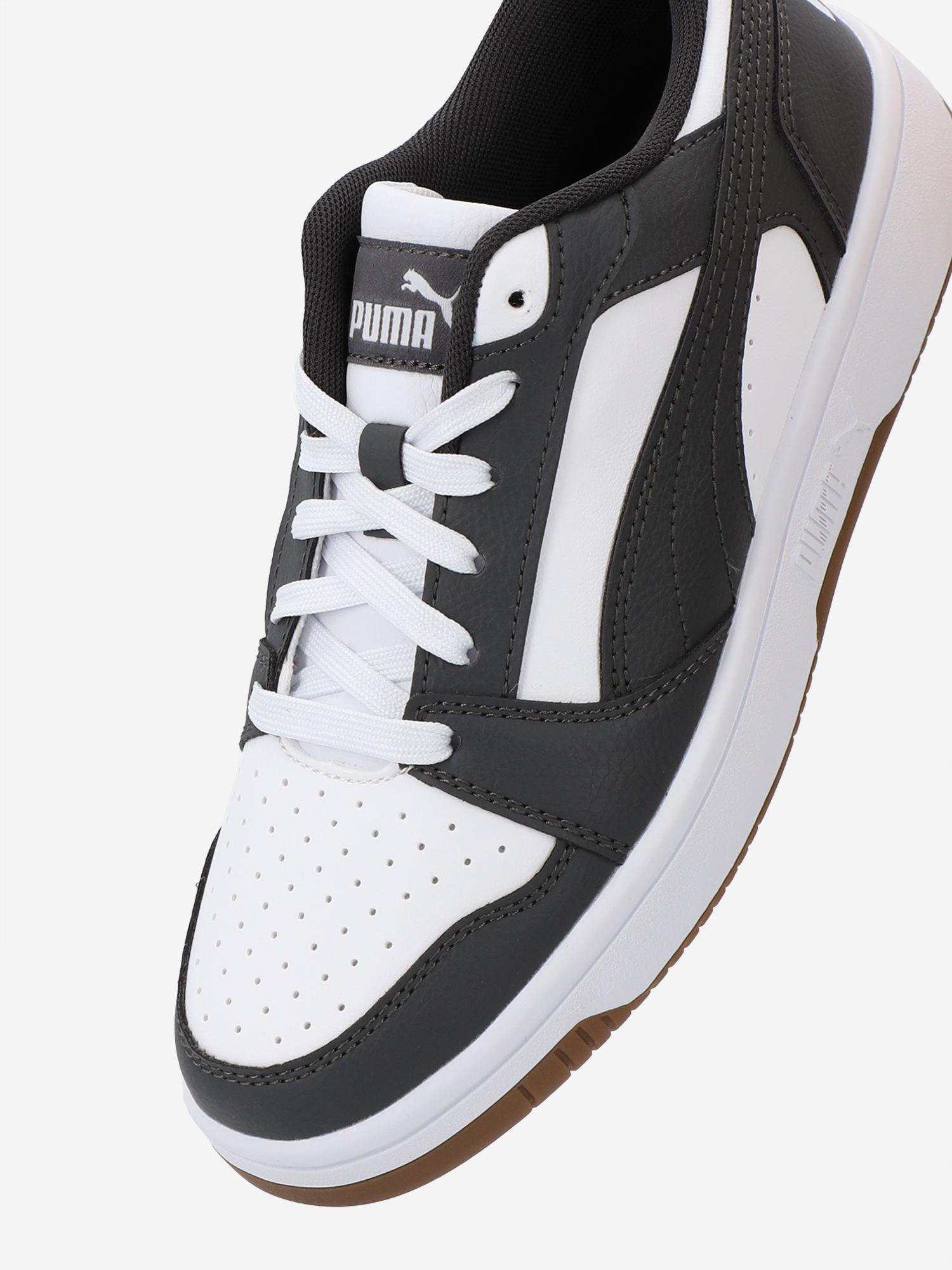 фото Кеды детские puma rebound v6, серый