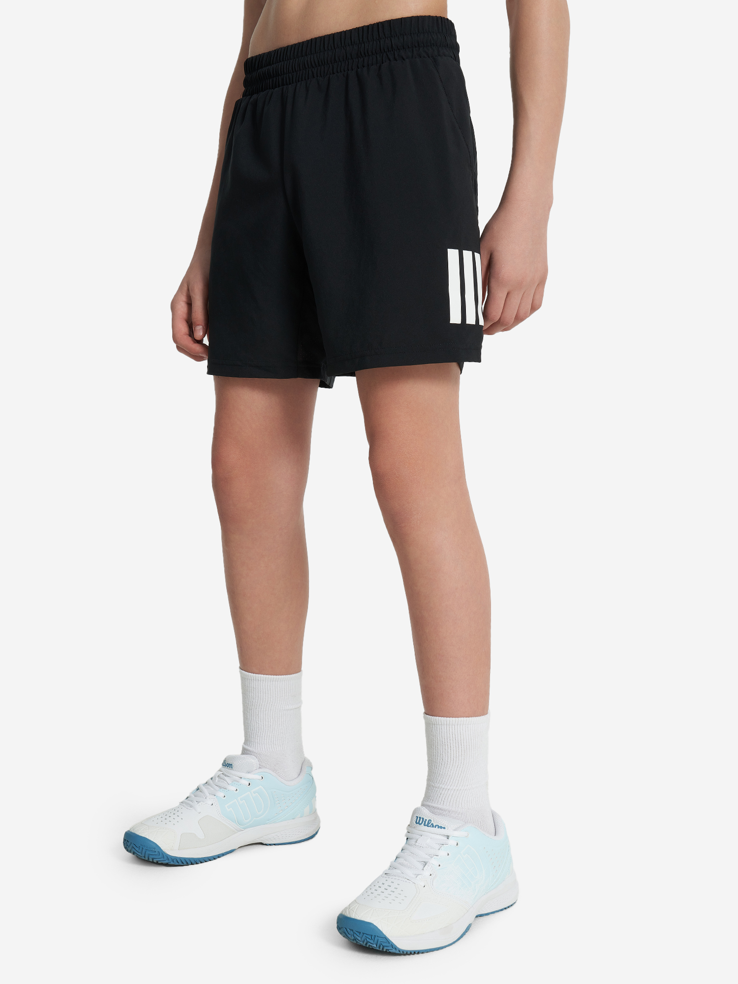 фото Шорты для мальчиков adidas club, черный