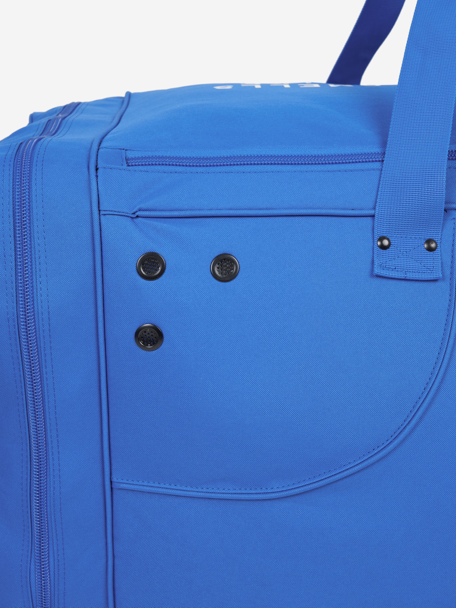 фото Баул хоккейный с колесами fischer player bag 40", синий
