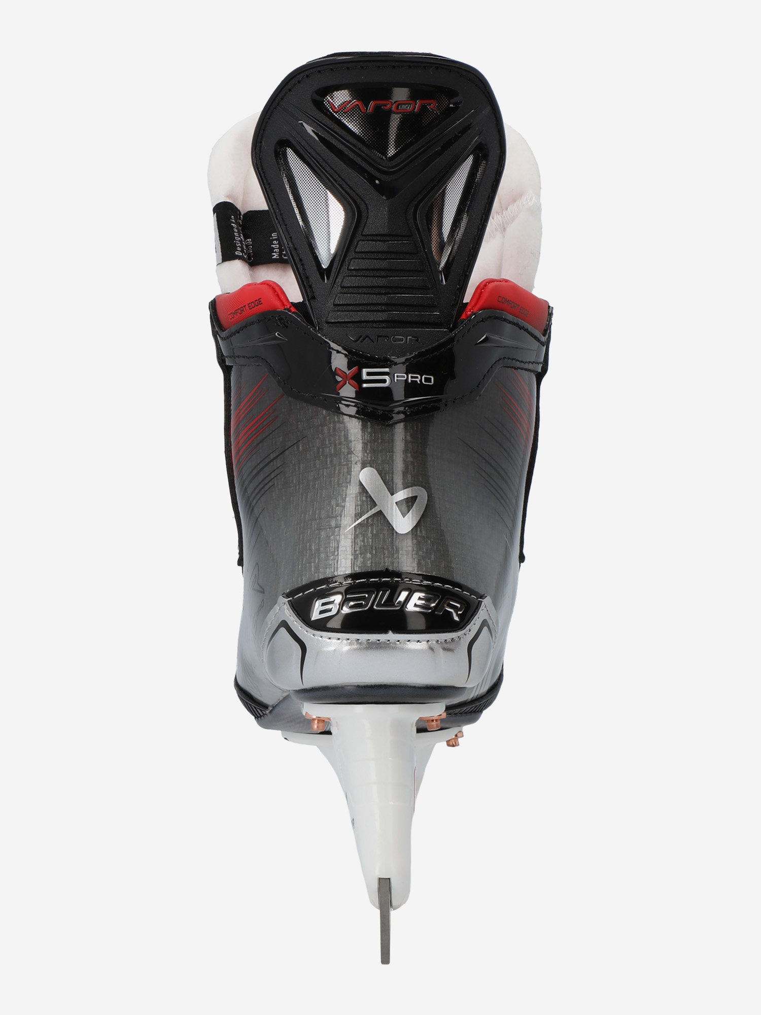 фото Коньки хоккейные детские bauer vapor x5 pro jr fit2, черный