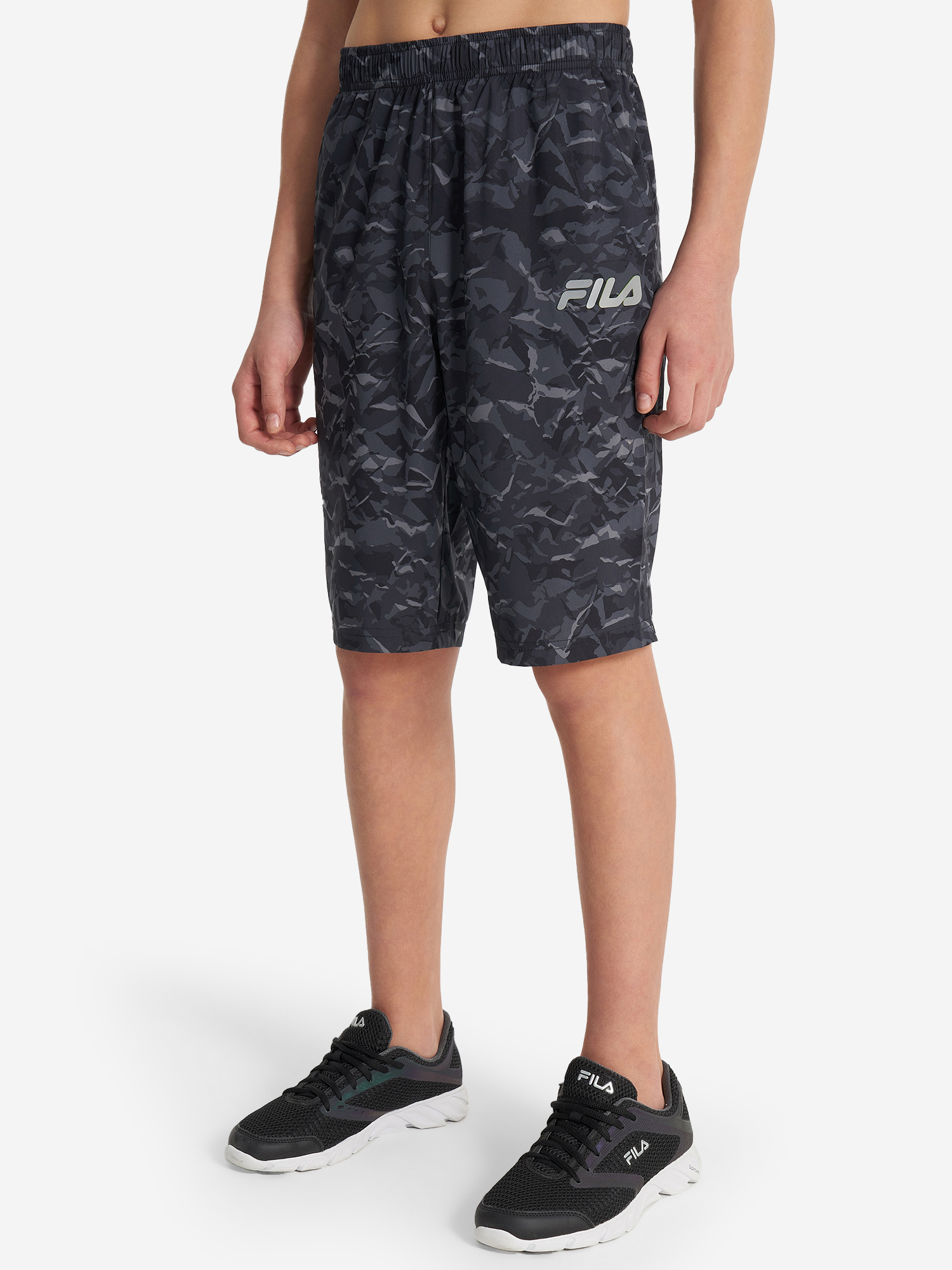 фото Шорты для мальчиков fila, черный