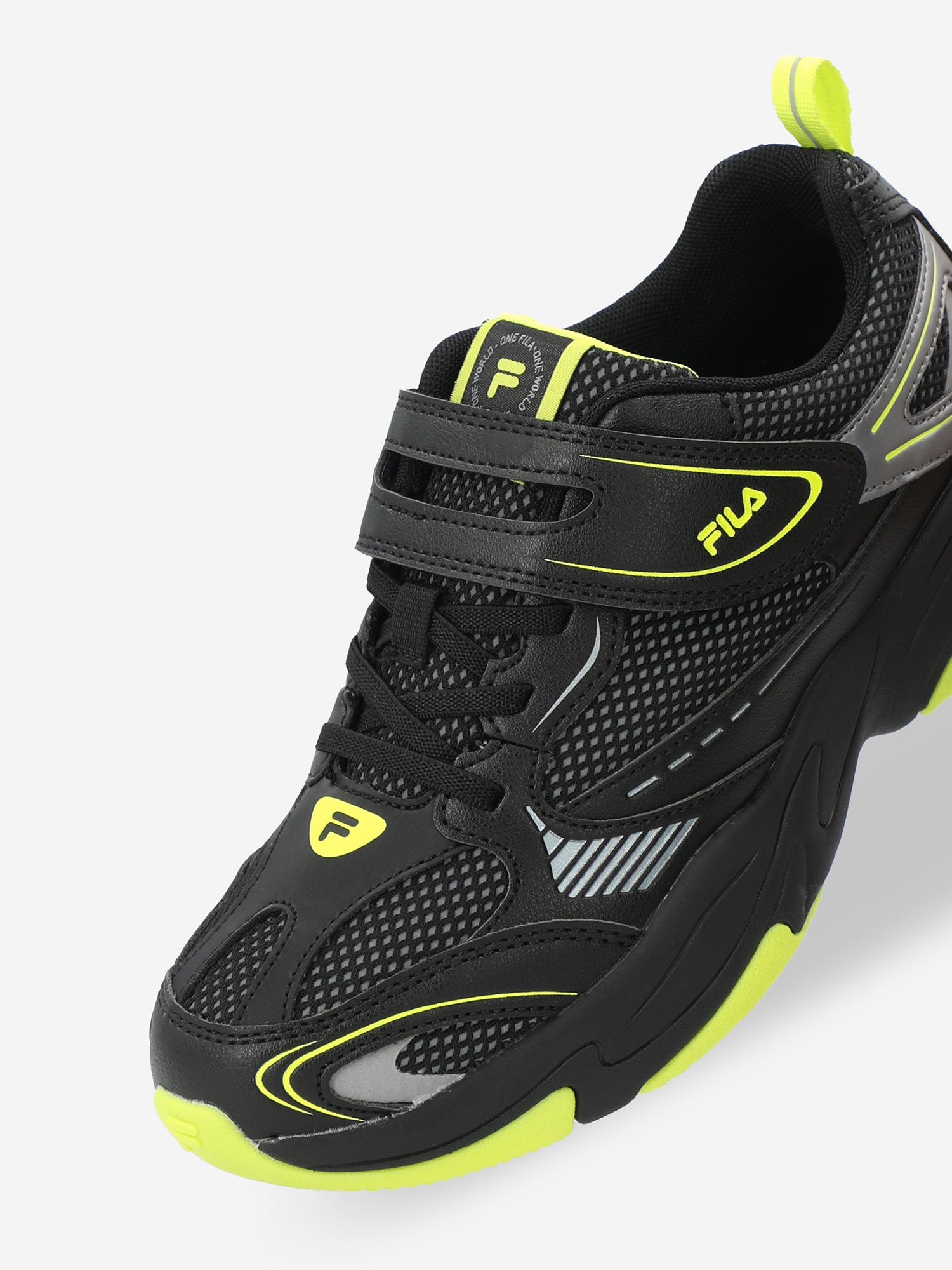 фото Кроссовки для мальчиков fila shein v, черный