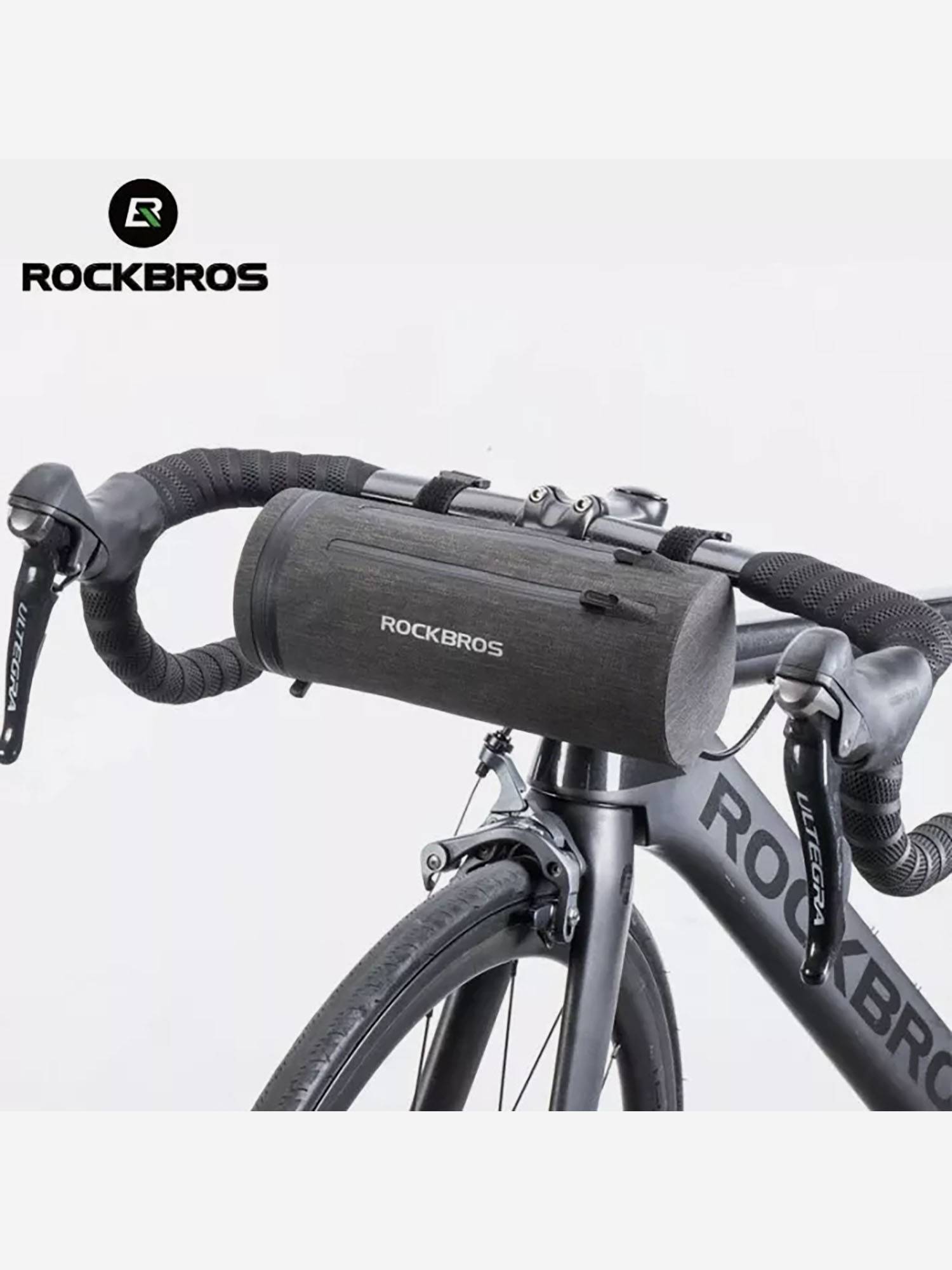 фото Сумка на велосипед rockbros, серый