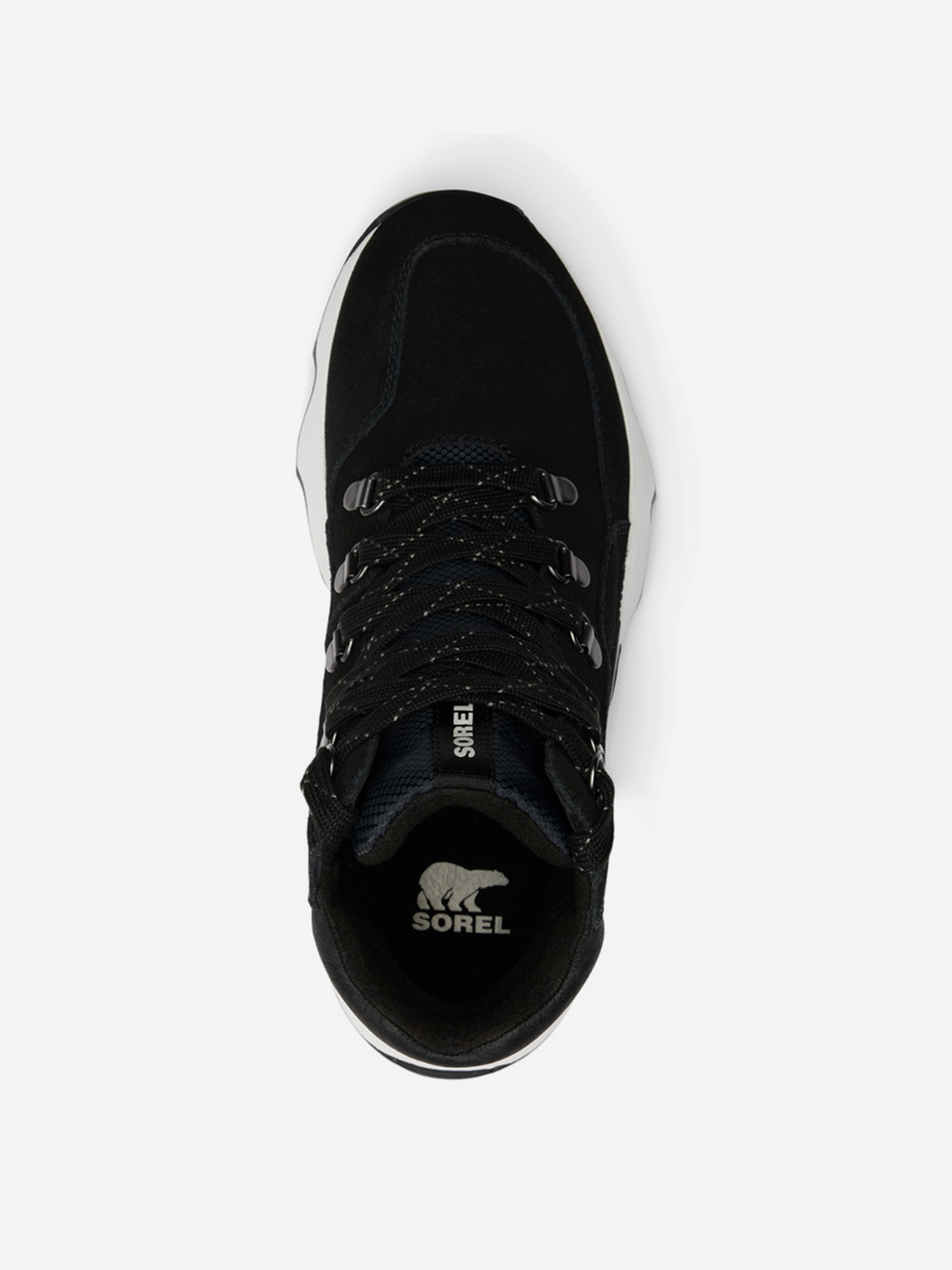 фото Ботинки утепленные женские sorel kinetic impact conquest plus wp, черный