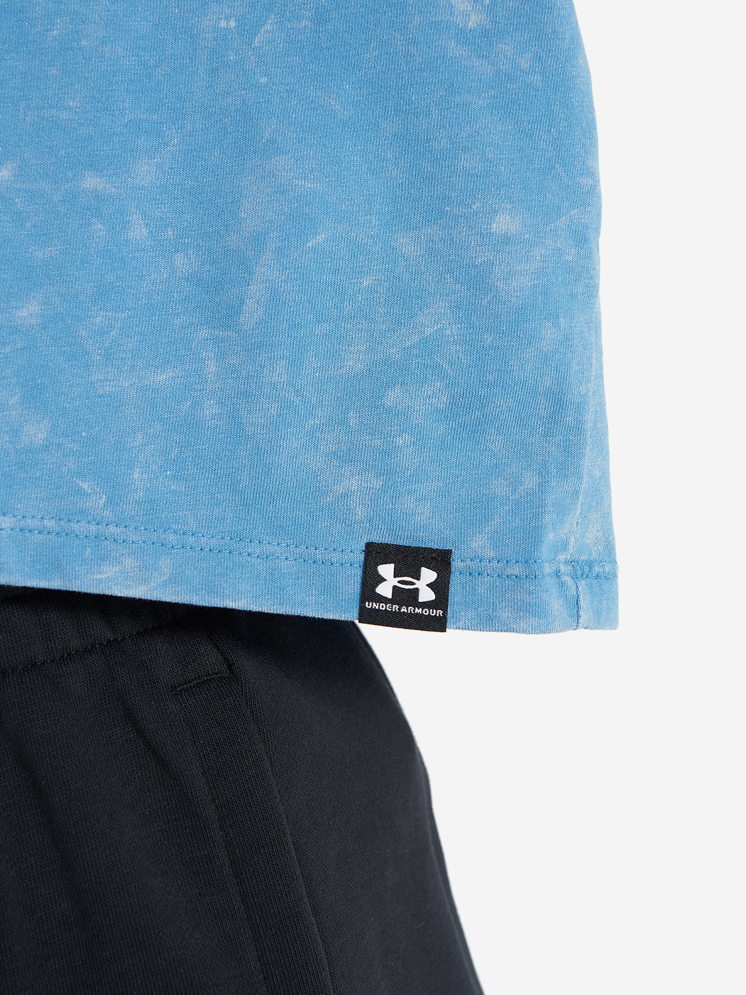 фото Футболка женская under armour rival wash, синий