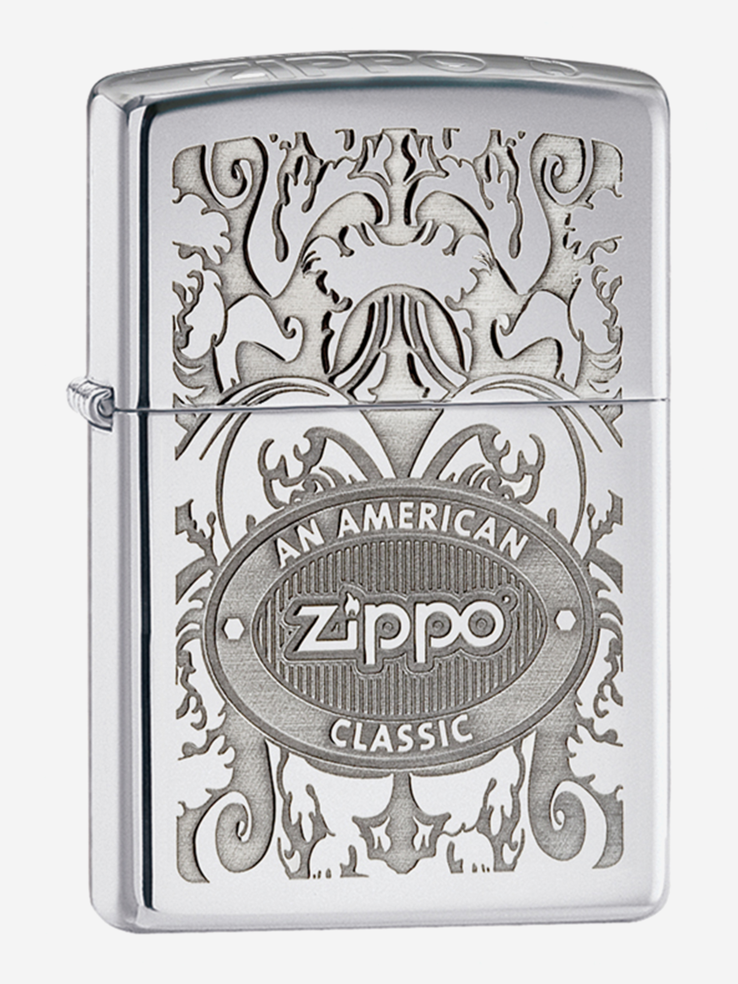 Зажигалка Zippo 24751 Classic American Crown Stamp High Polish, серебристая, Серебряный
Зажигалка Zippo 24751 Classic American Crown Stamp High Polish, серебристая, Серебряный