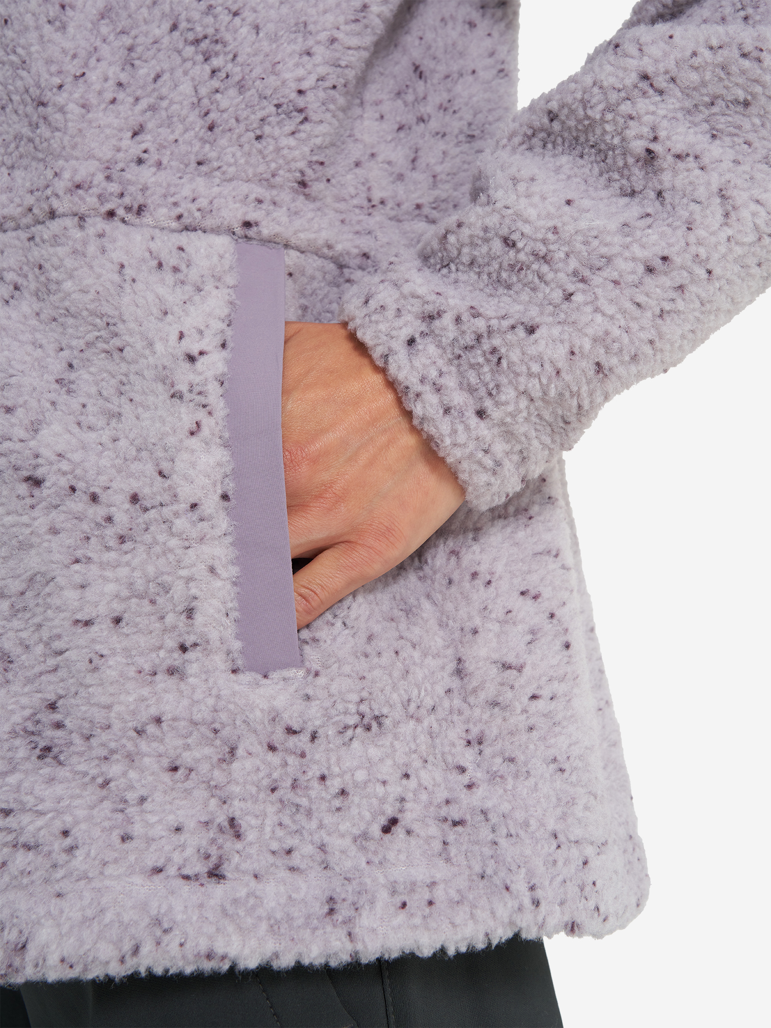 фото Толстовка женская columbia stellar path fleece full zip, фиолетовый