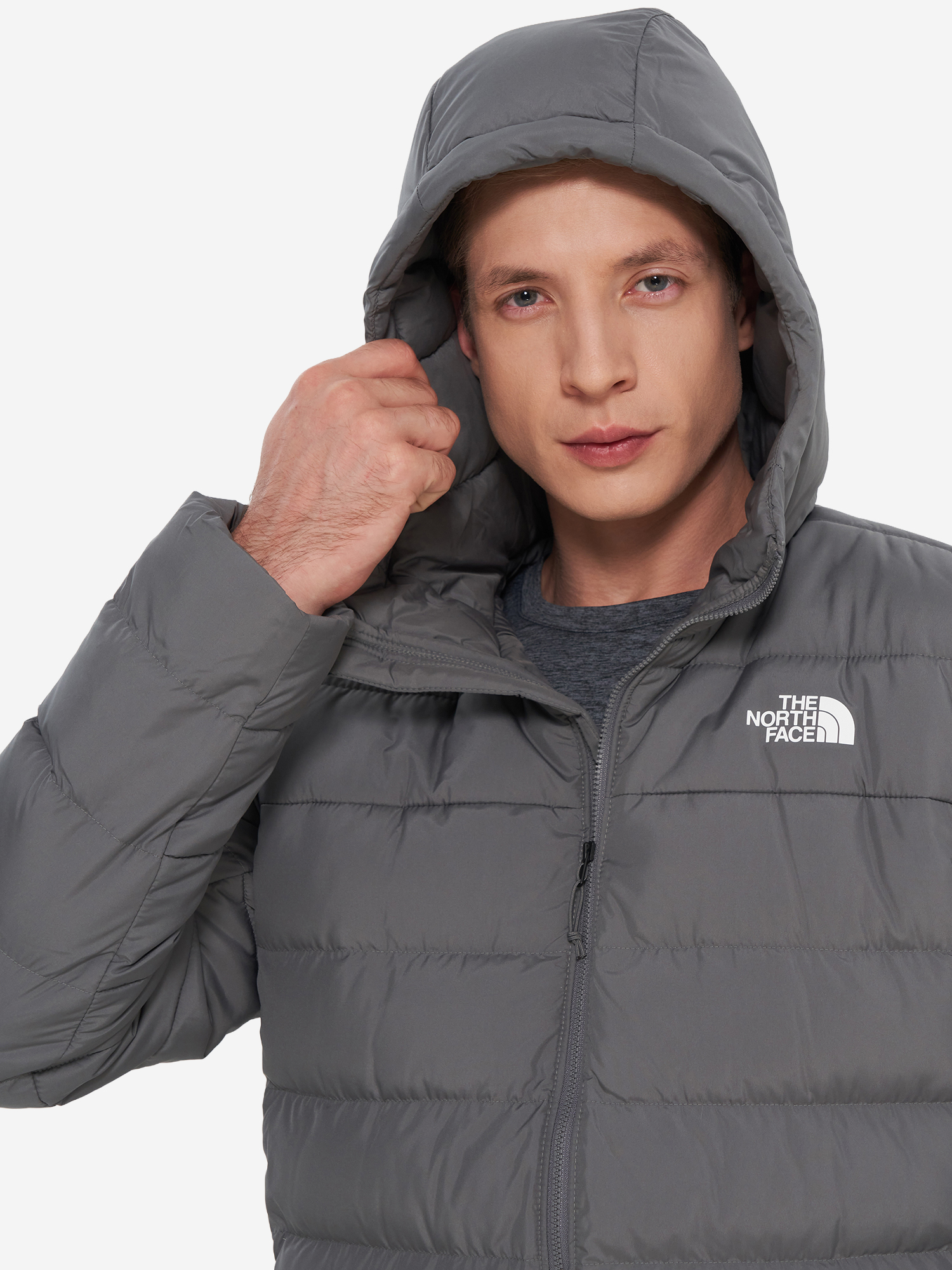 фото Пуховик мужской the north face aconcagua 3, серый