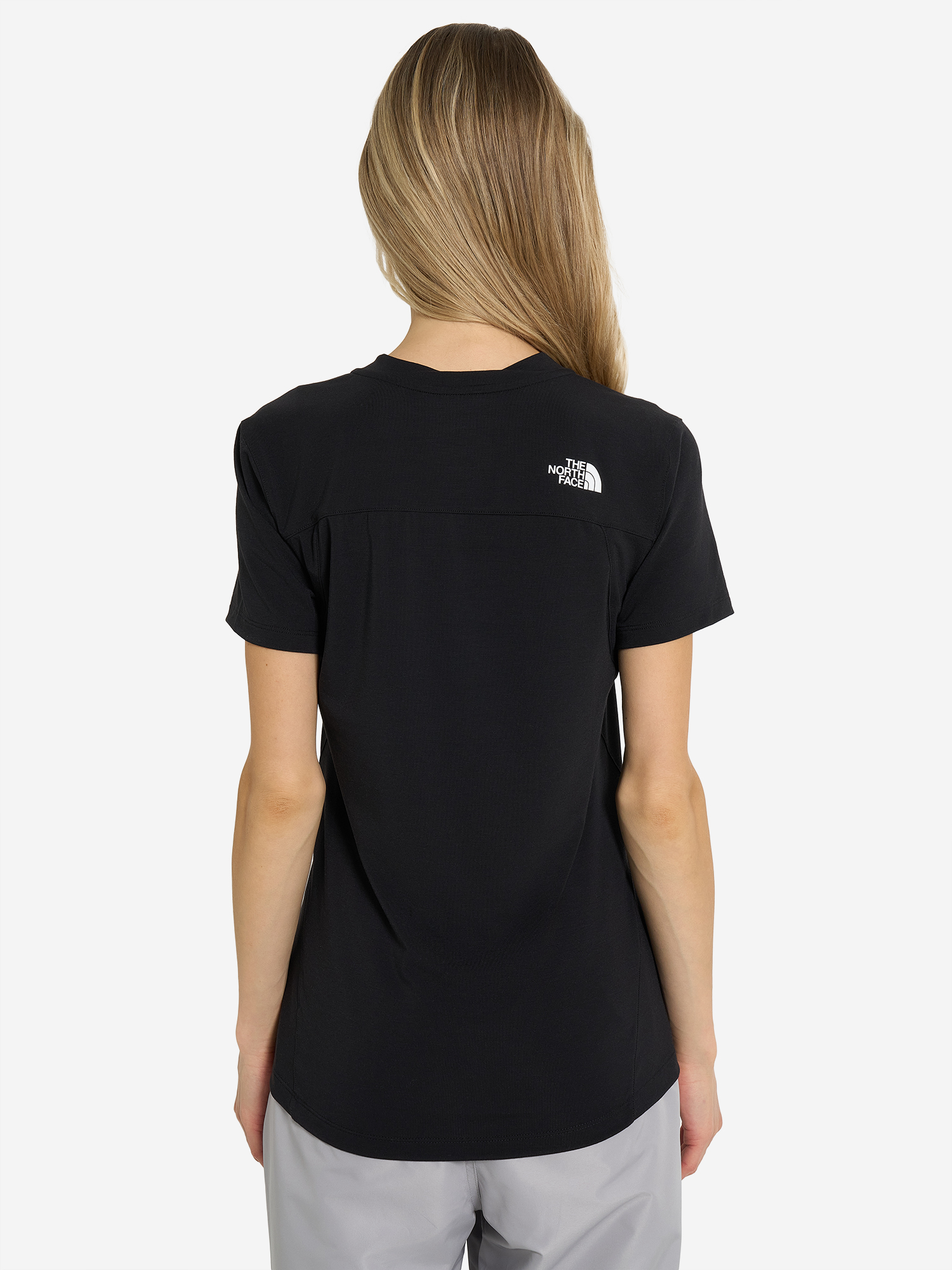 фото Футболка женская the north face lightning alpine, черный