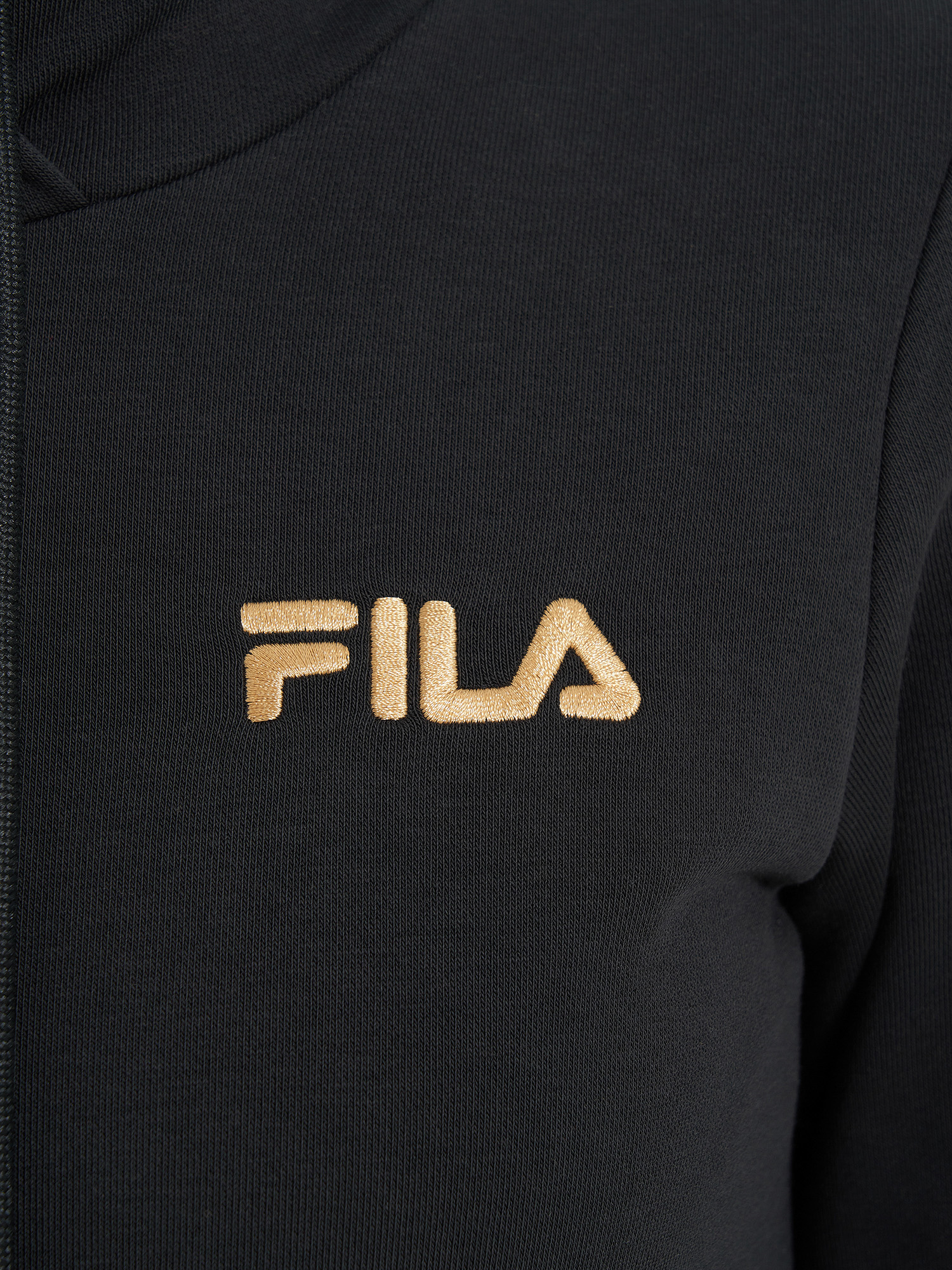 фото Худи женское fila, черный