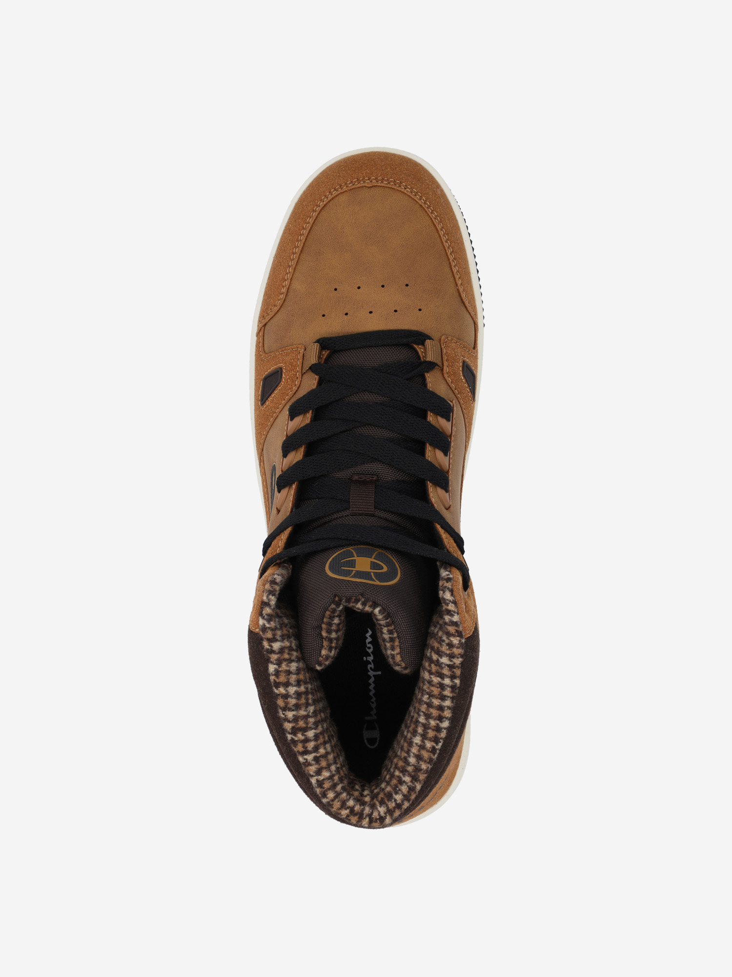 фото Кеды мужские champion rebound mid winterized, бежевый