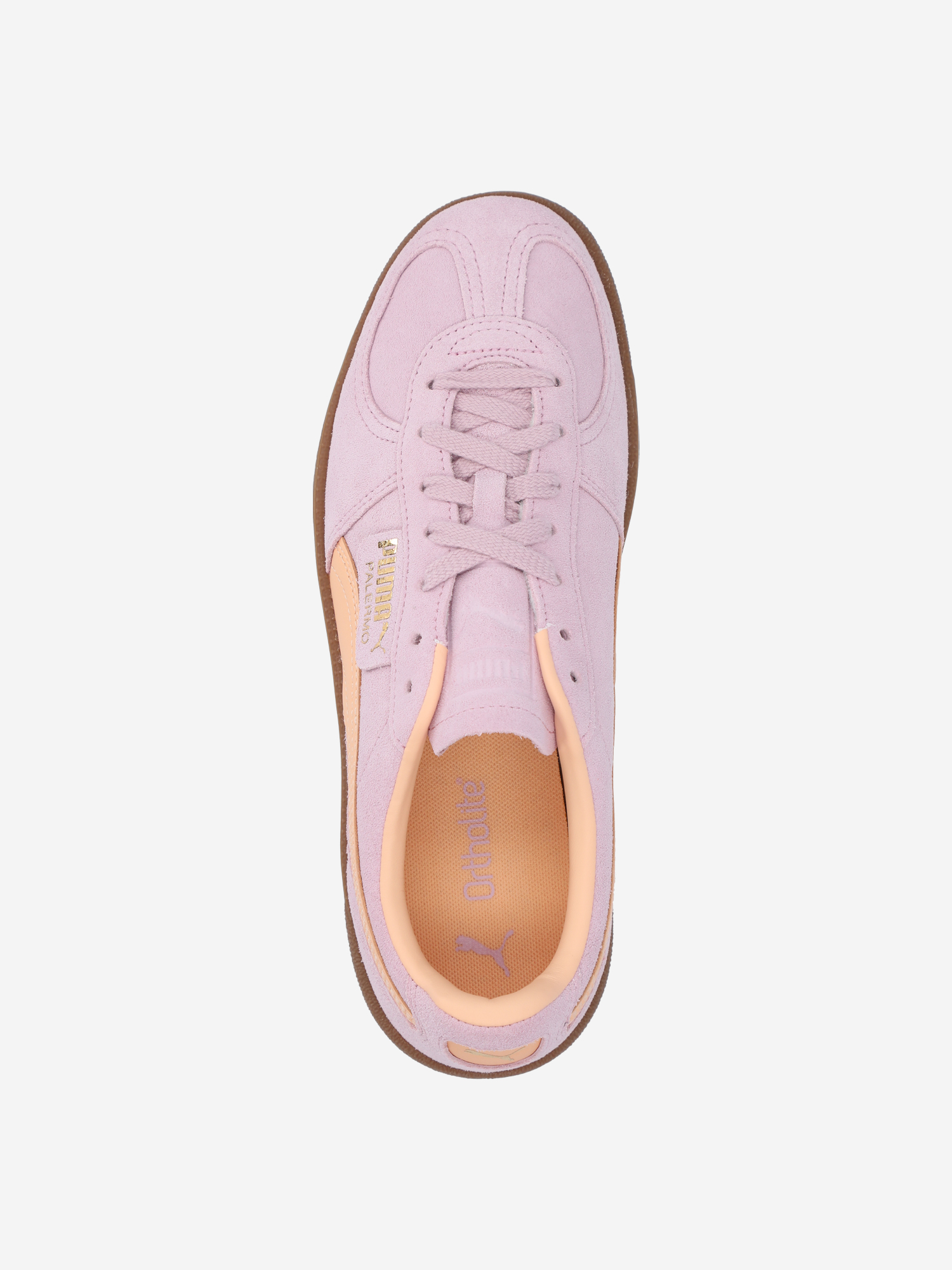 фото Кеды женские puma palermo, розовый