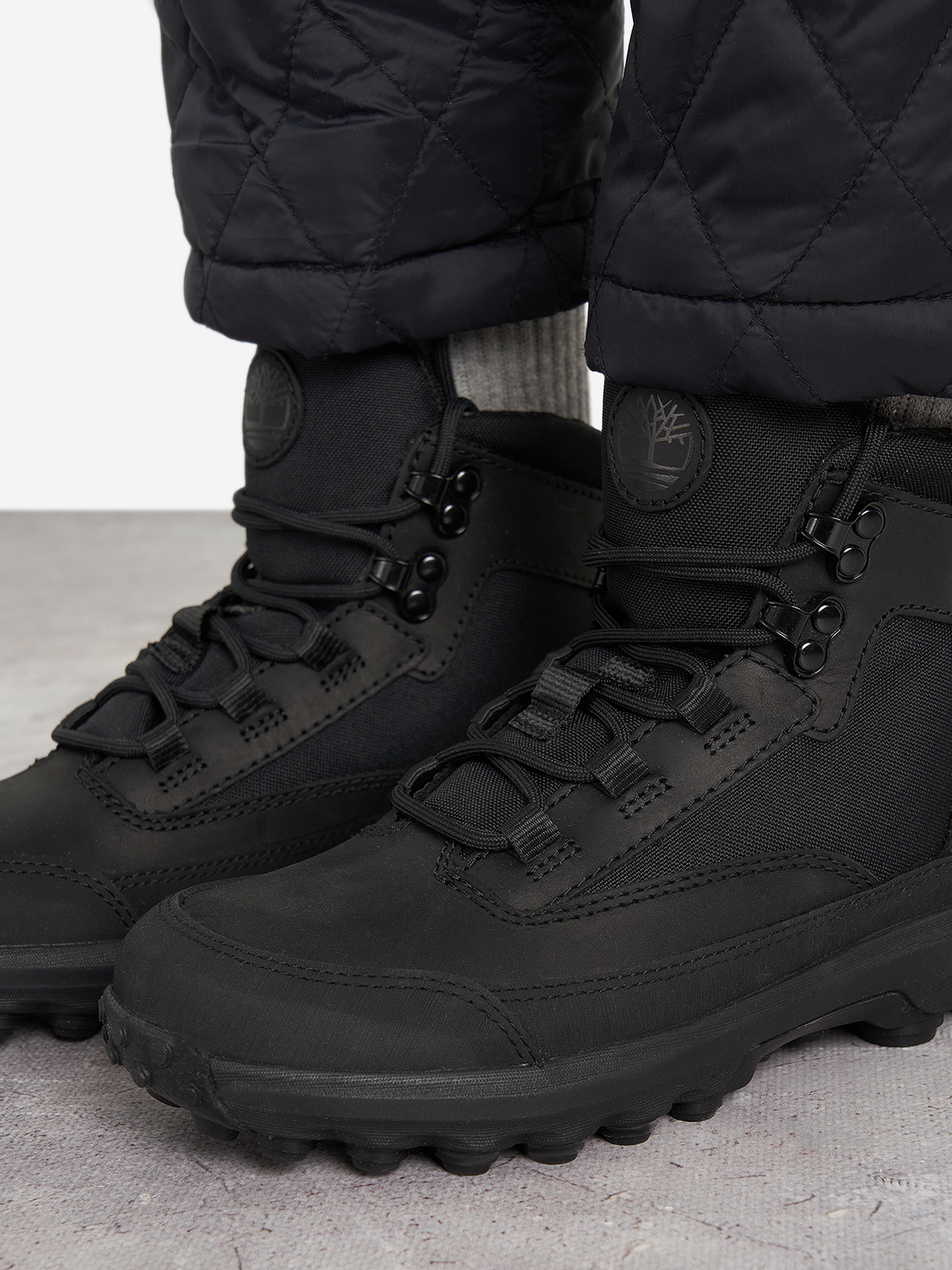 фото Ботинки для мальчиков timberland converge l/f mid, черный