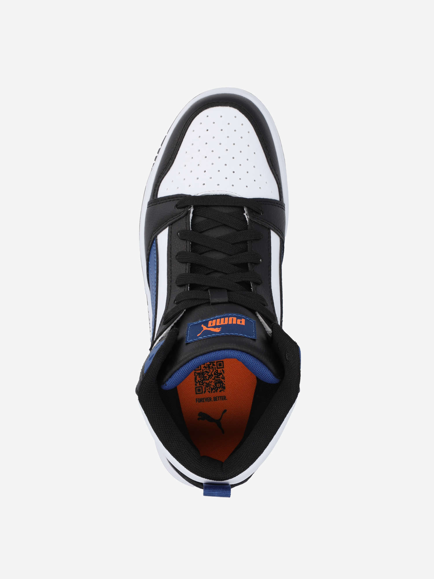 фото Кеды детские puma rebound v6, черный