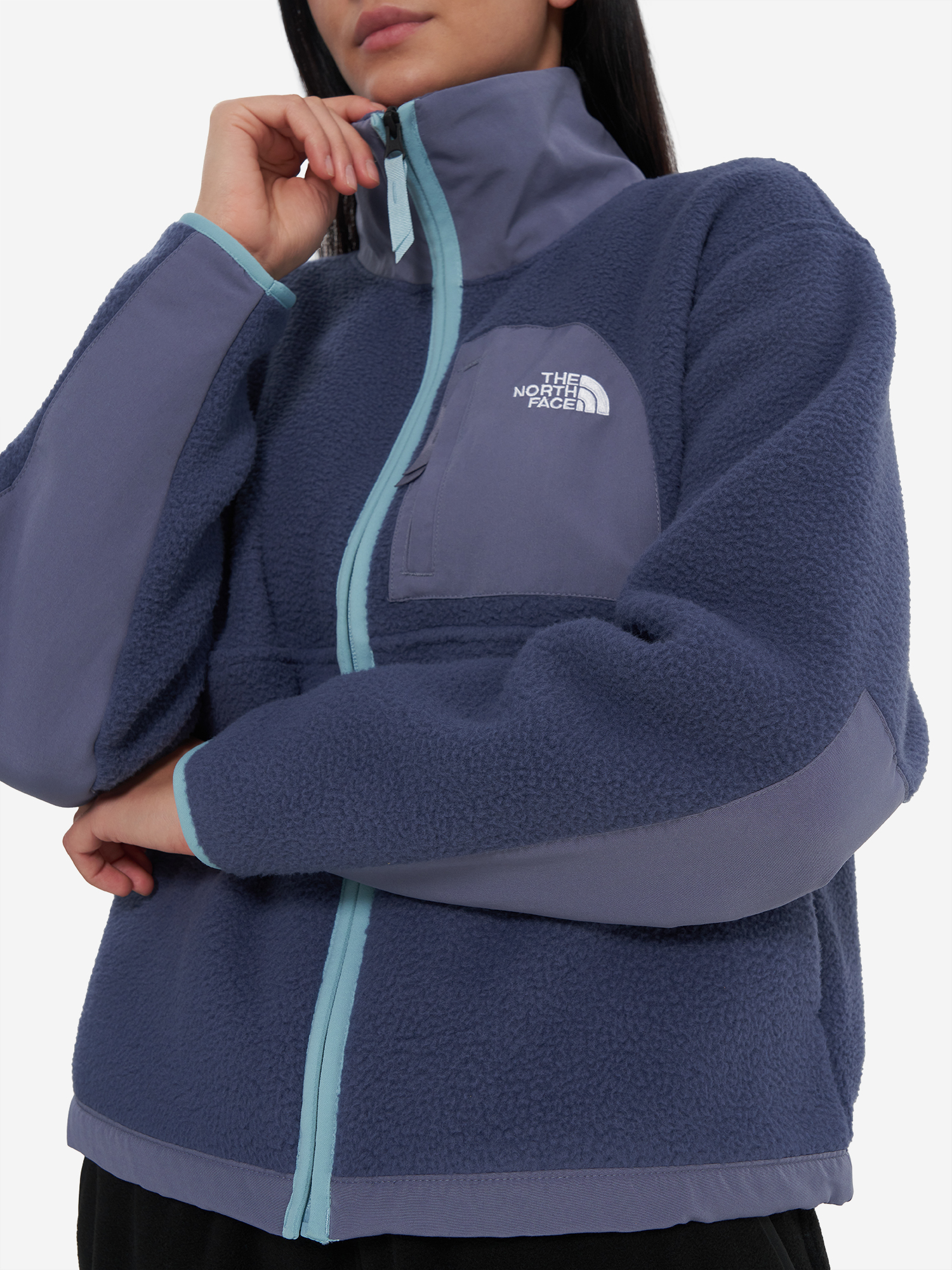фото Толстовка женская the north face yumiori, синий