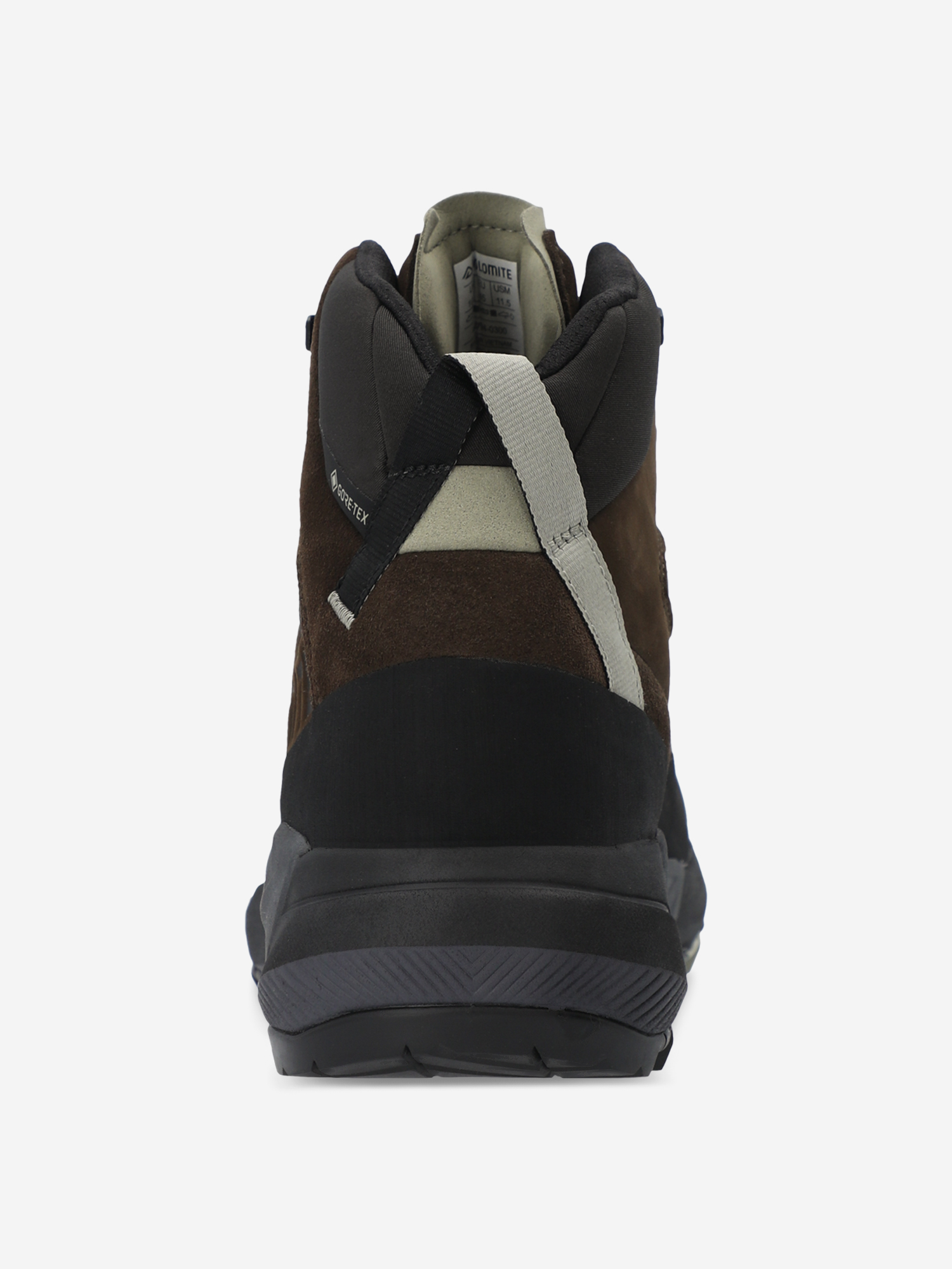 фото Ботинки мужские dolomite vernale leather gore-tex, коричневый