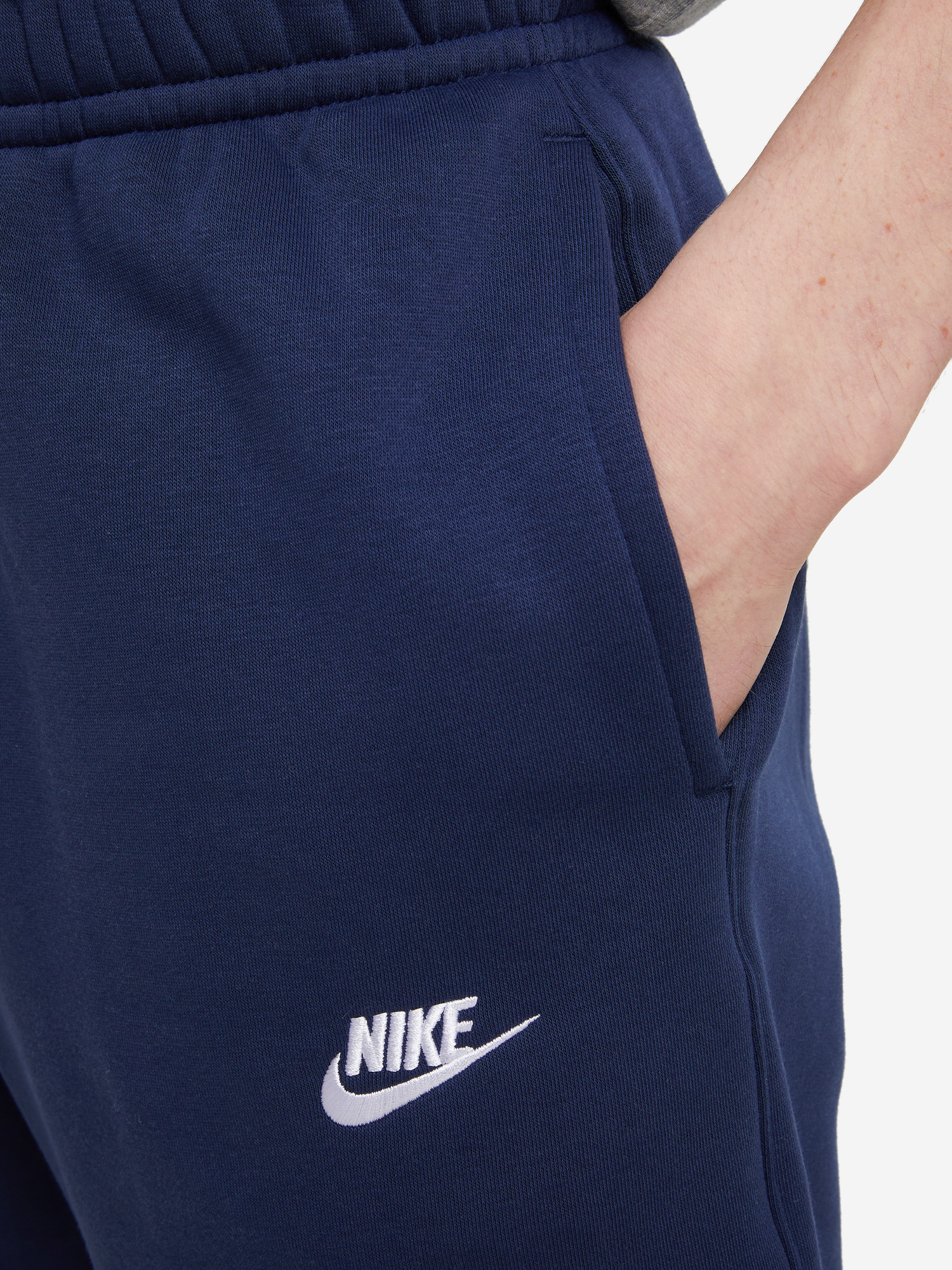 фото Брюки мужские nike sportswear club fleece, синий