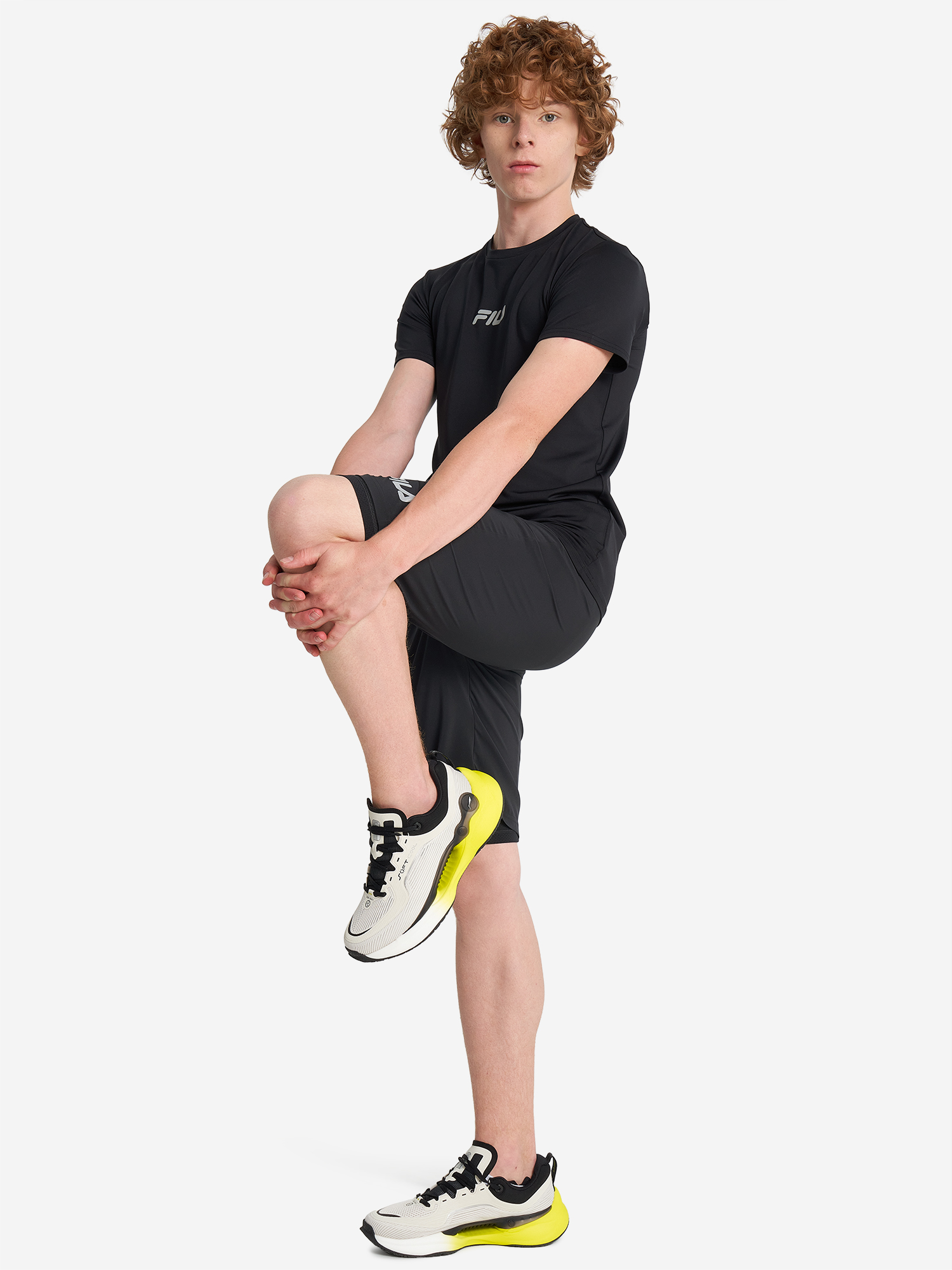 фото Шорты для мальчиков fila, черный