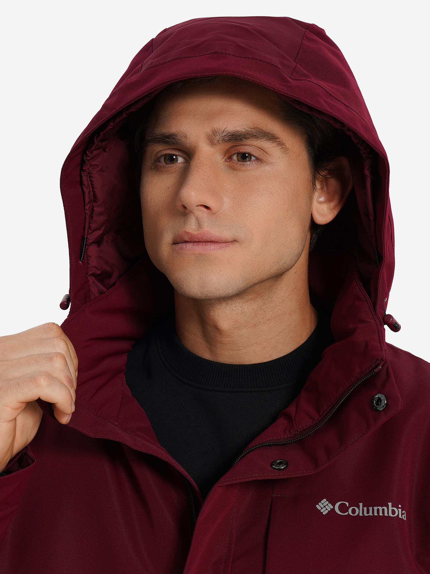 фото Парка мужская columbia rugged path iii parka, красный
