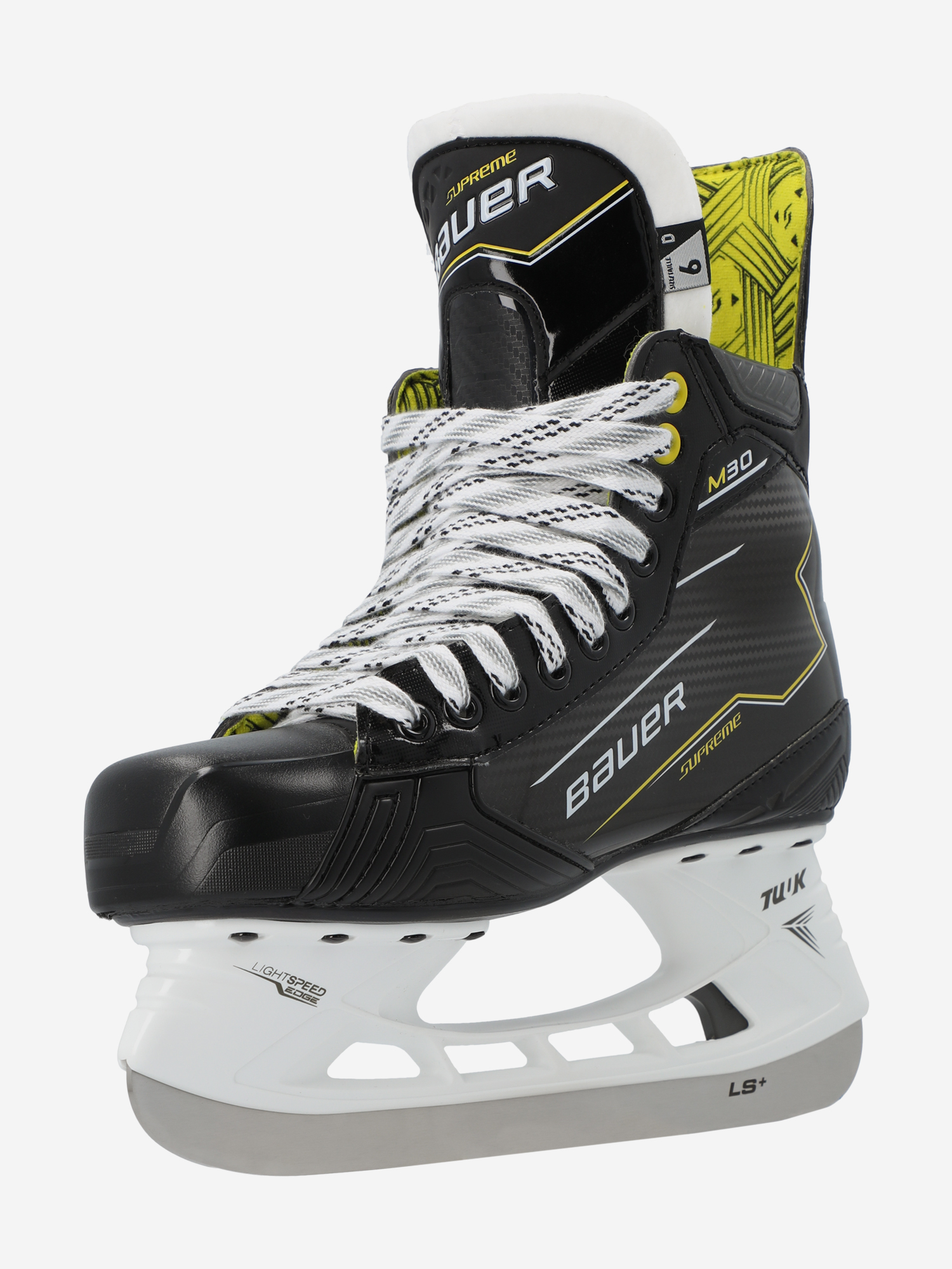 фото Коньки хоккейные детские bauer supreme m30 int d, черный
