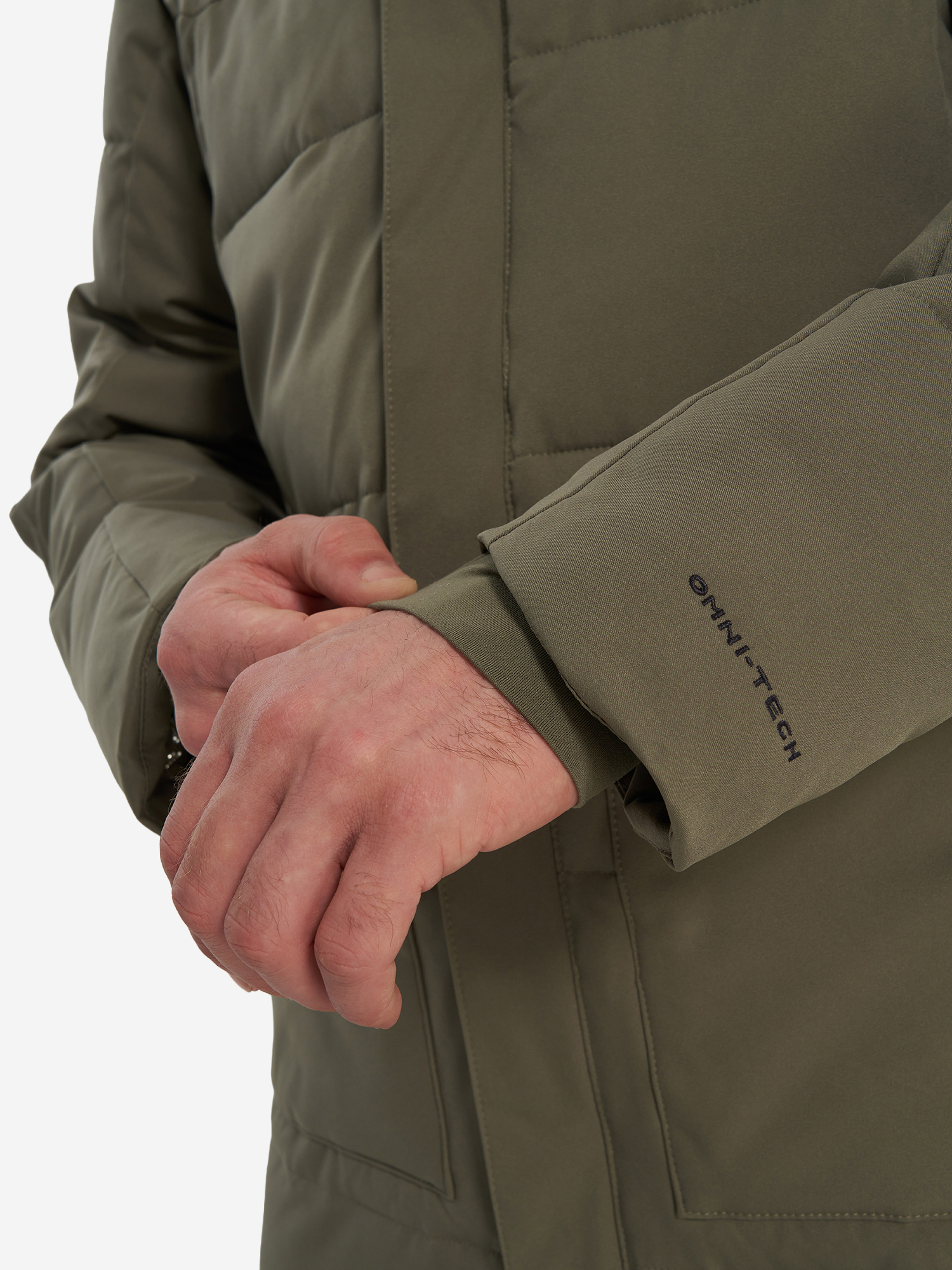 фото Куртка утепленная мужская columbia cedar summit ii mid insulated jacket, зеленый