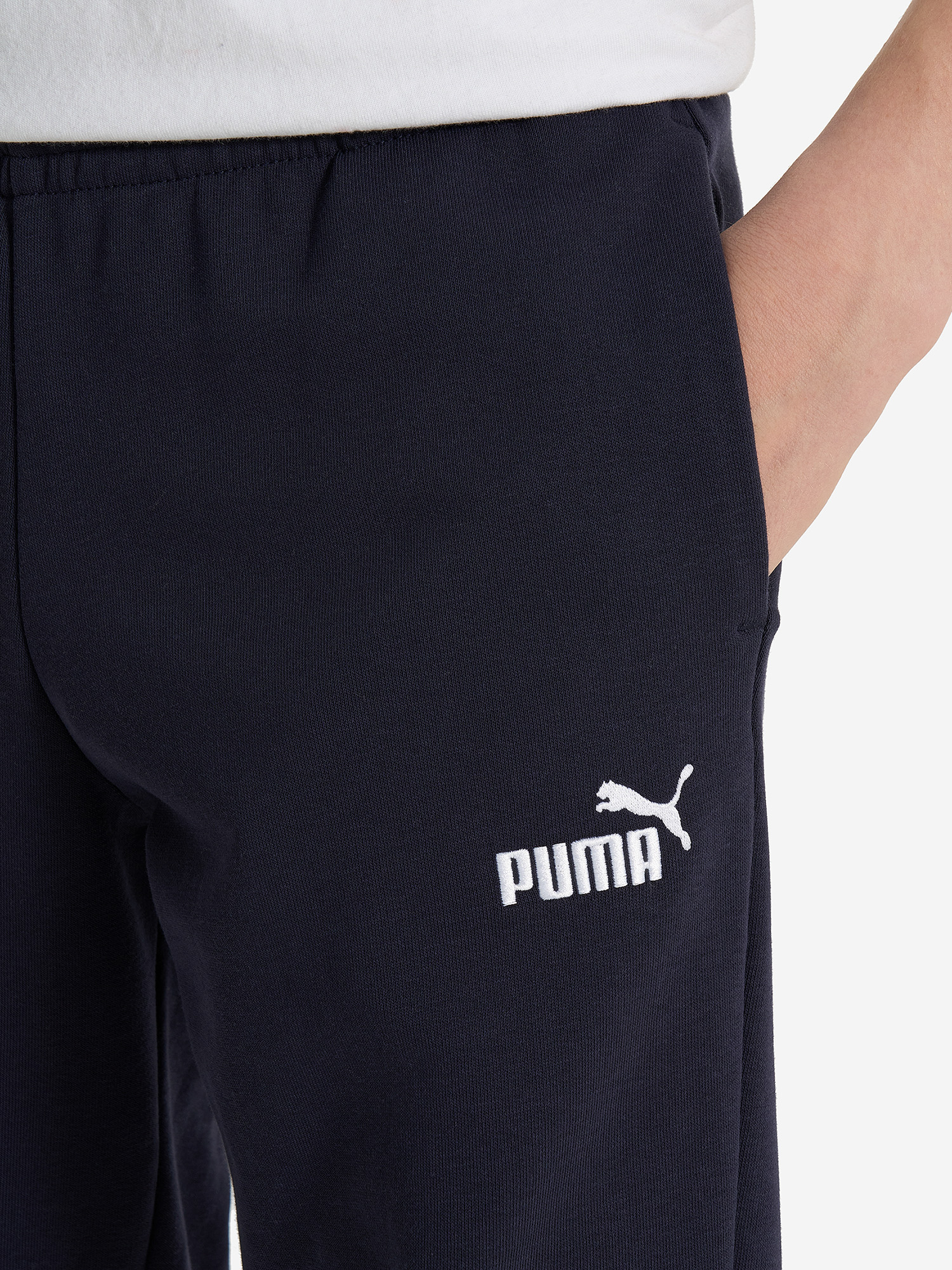 фото Брюки для мальчиков puma no. 1 logo, синий