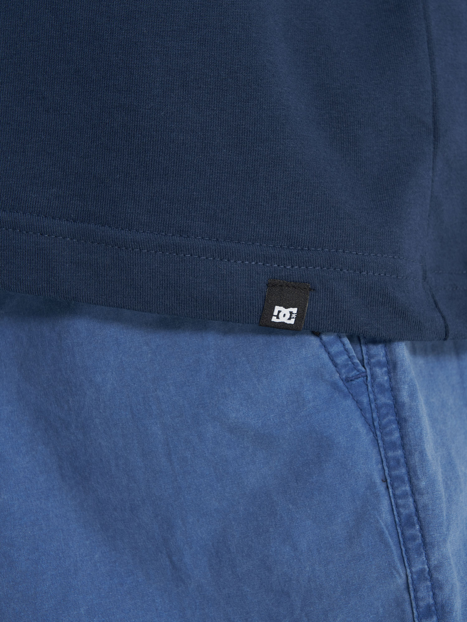 фото Футболка мужская dc shoes essy street scene, синий