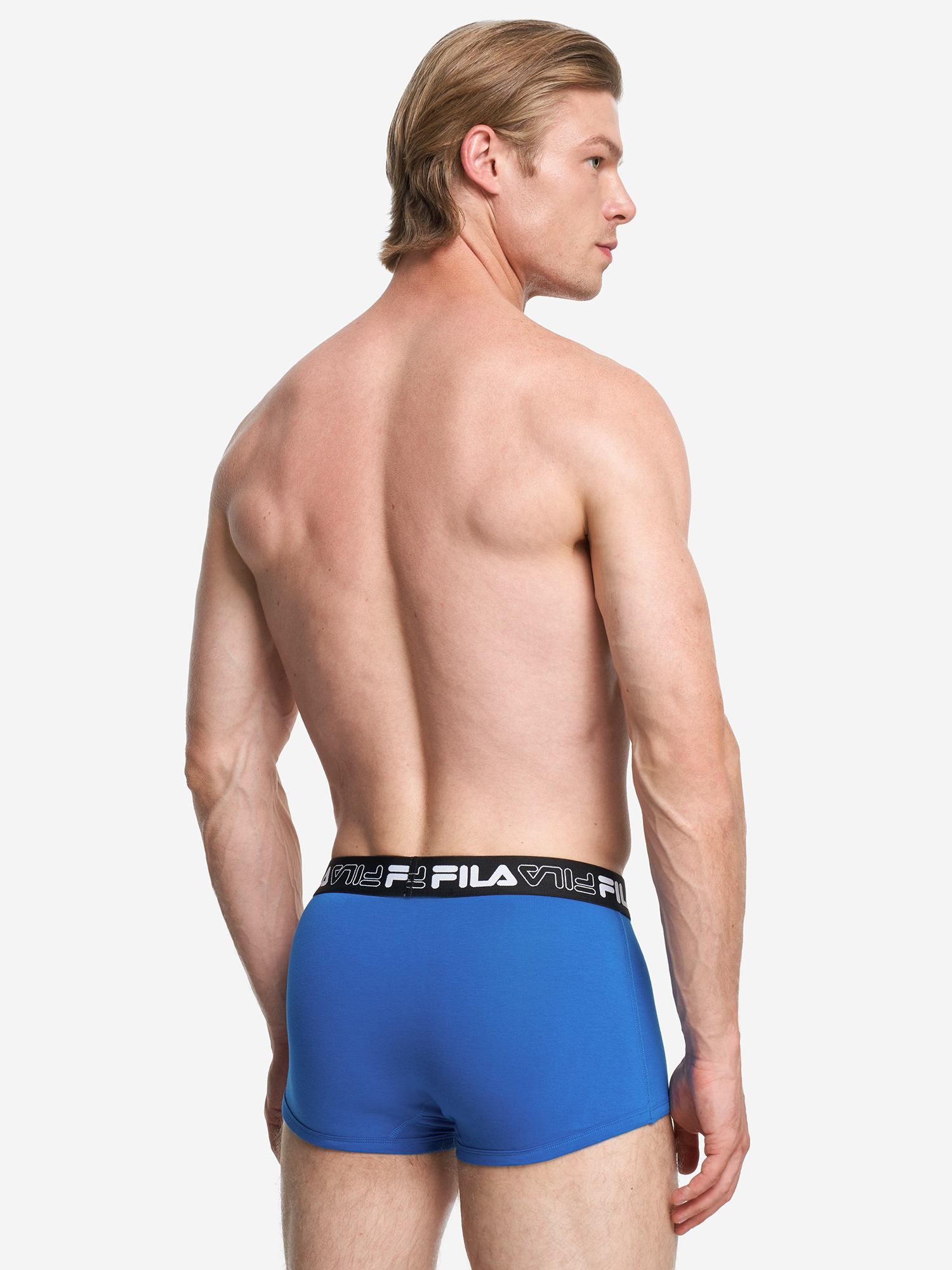фото Трусы мужские fila, 3 штуки, черный