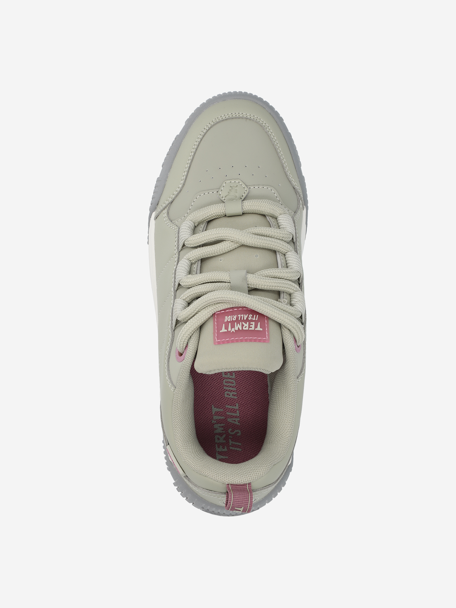 фото Кеды женские termit future 2.0 cl, зеленый
