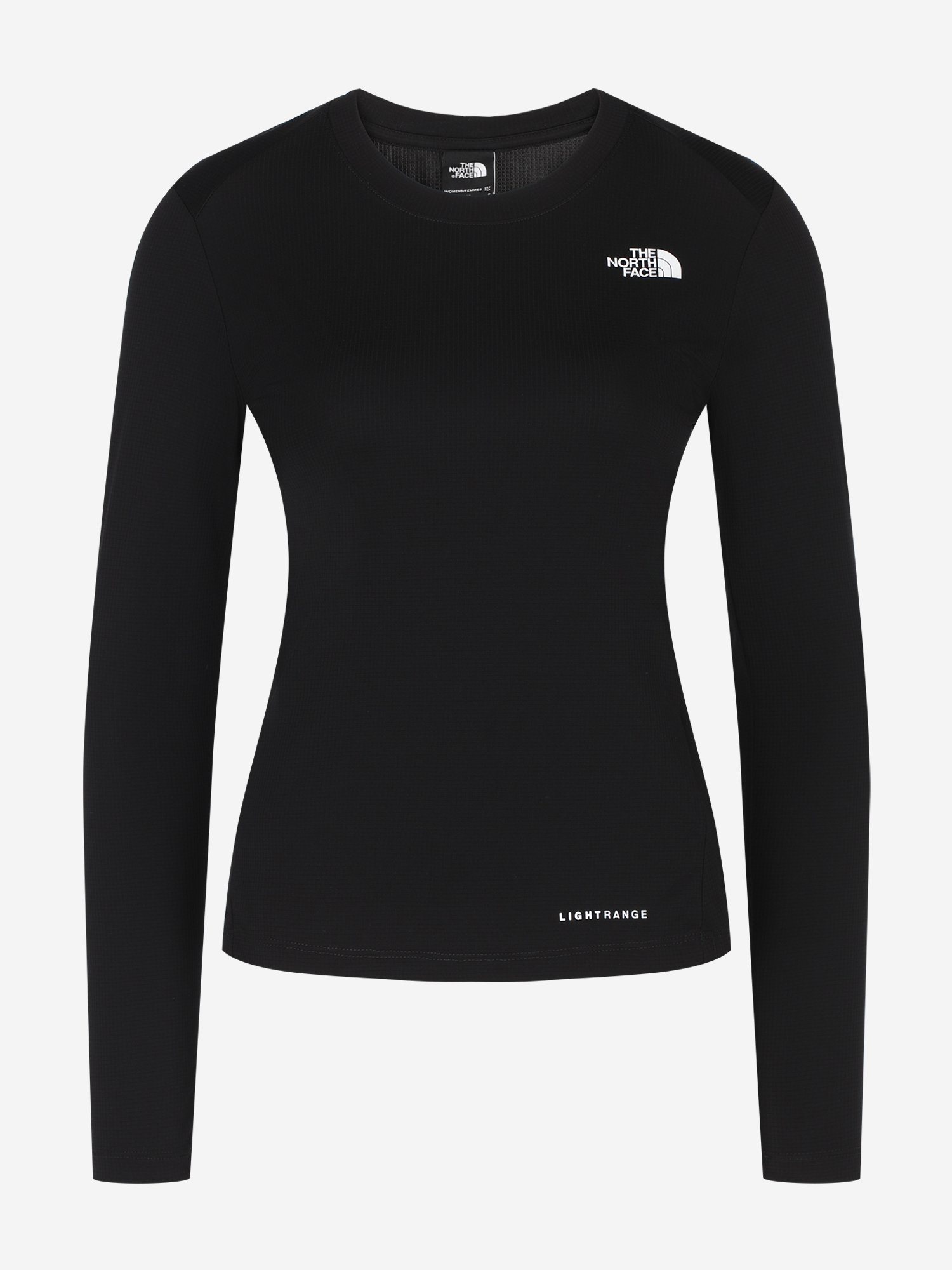 фото Лонгслив женский the north face shadow, черный