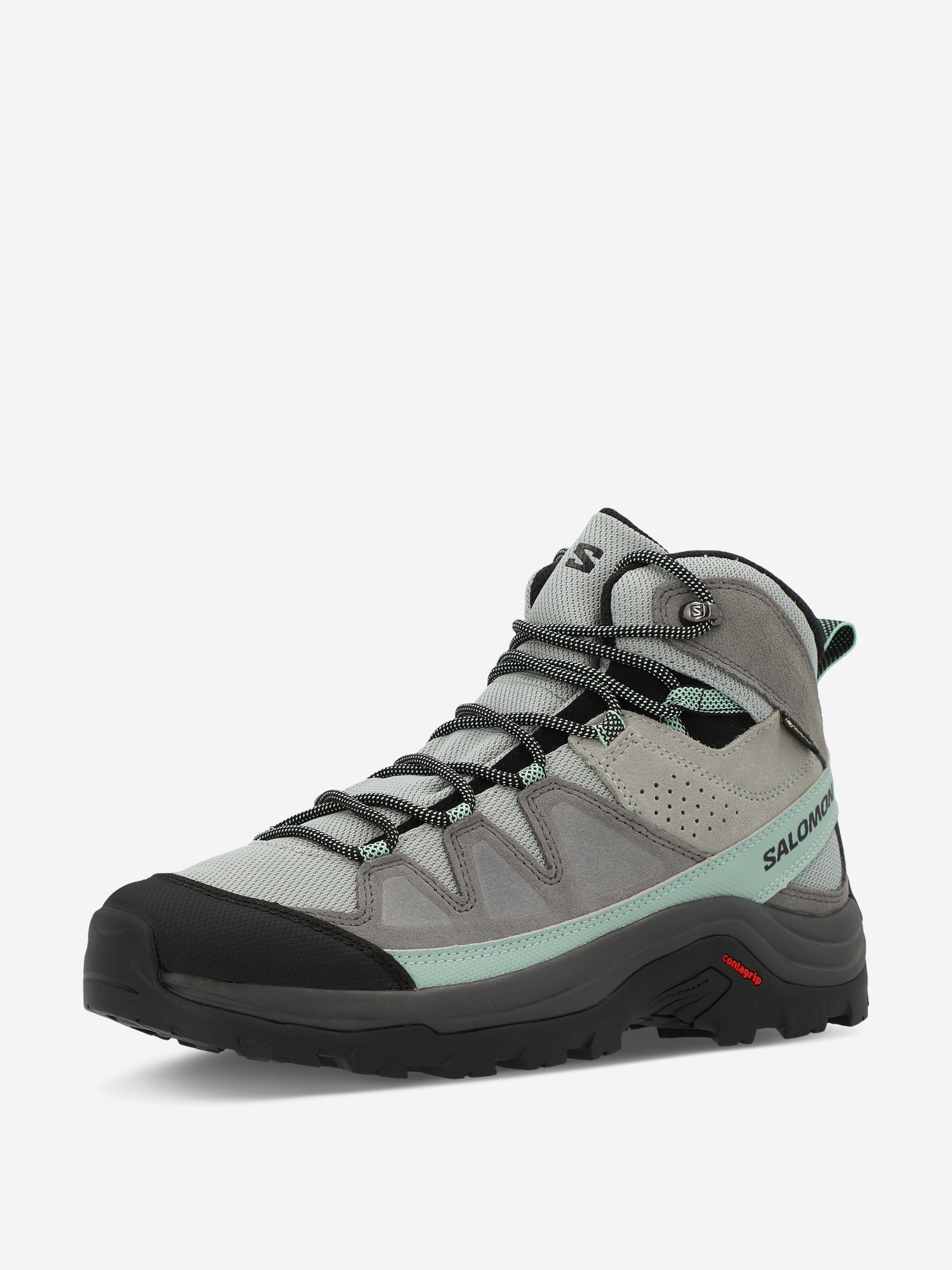 фото Ботинки женские salomon quest rove gtx, серый