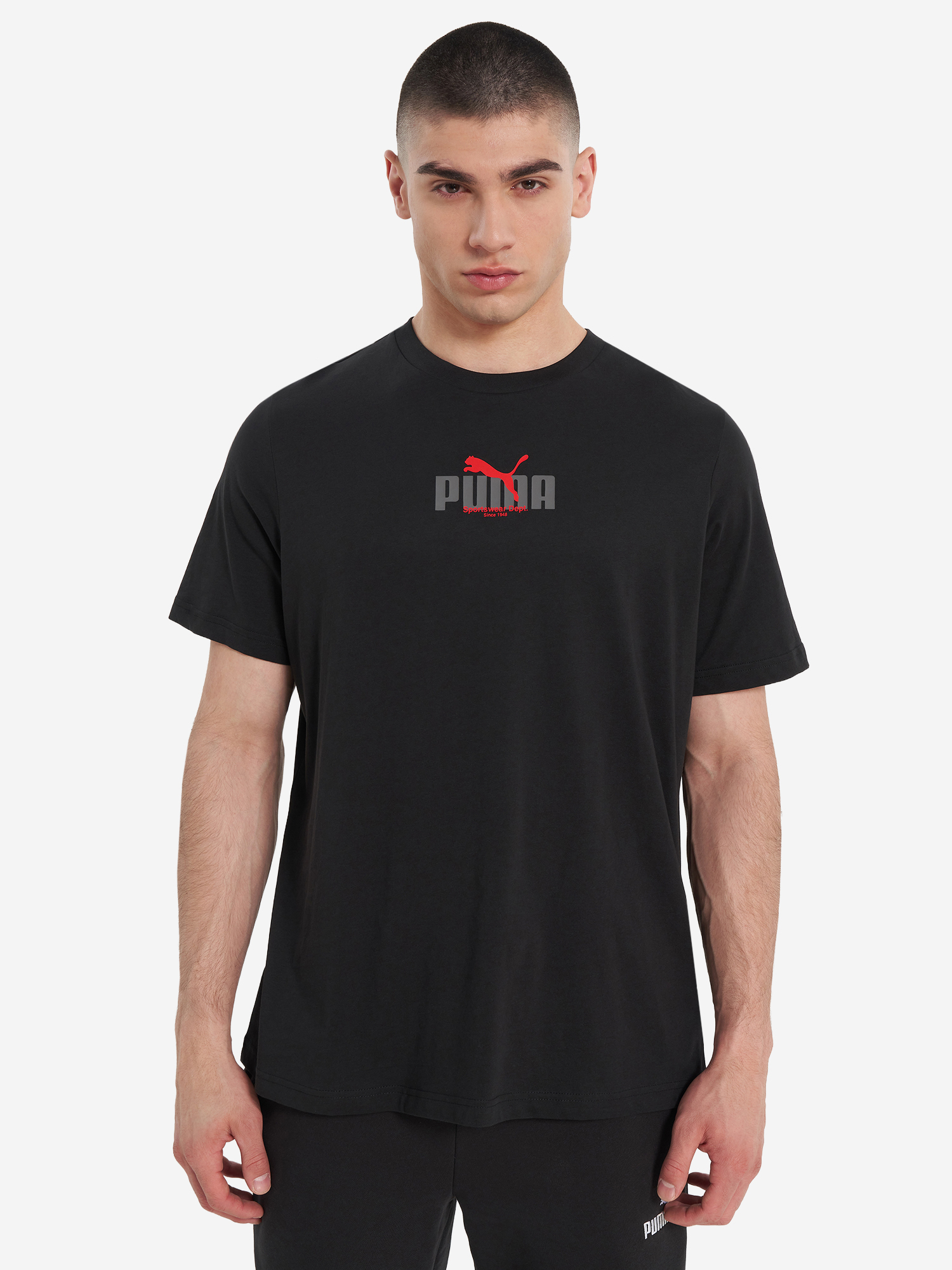 фото Футболка мужская puma graphic, черный