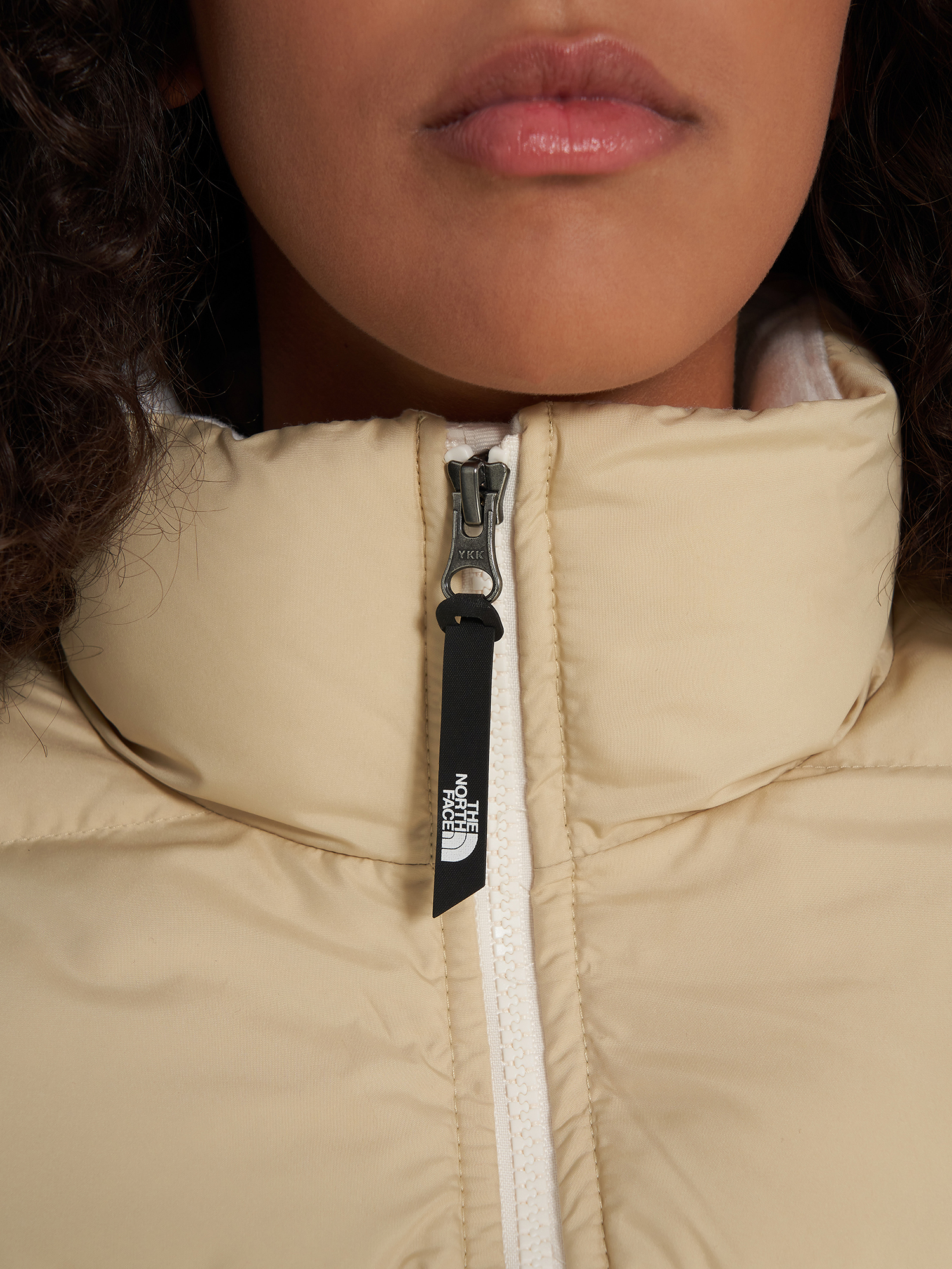 фото Куртка утепленная женская the north face saikuru, бежевый