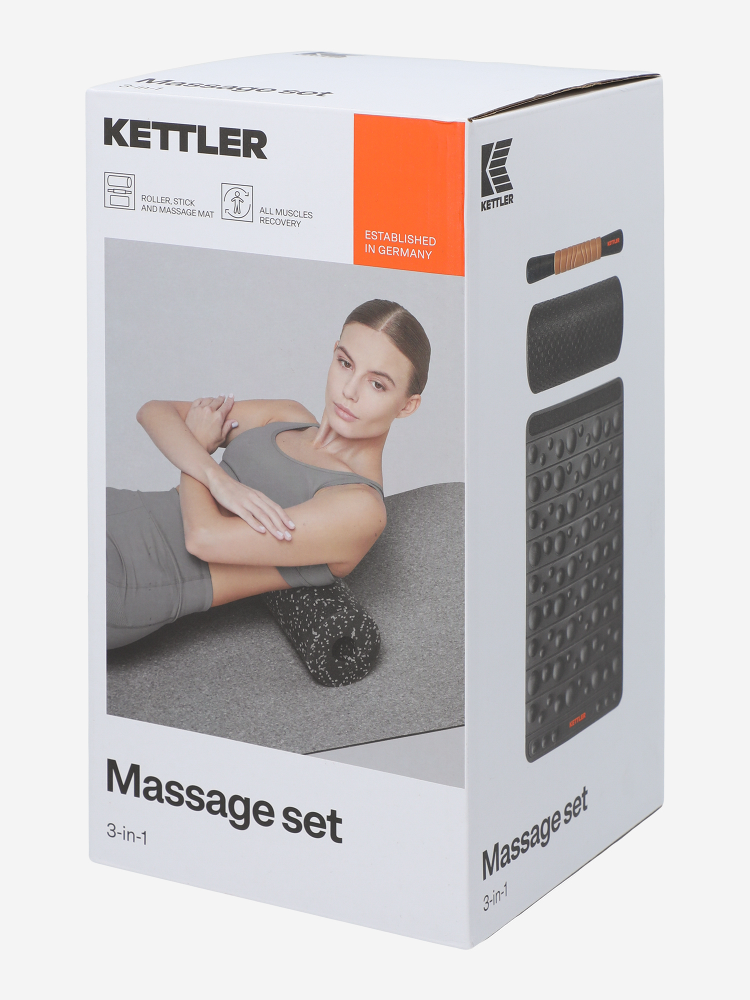 фото Массажный набор 3 в 1 kettler, черный