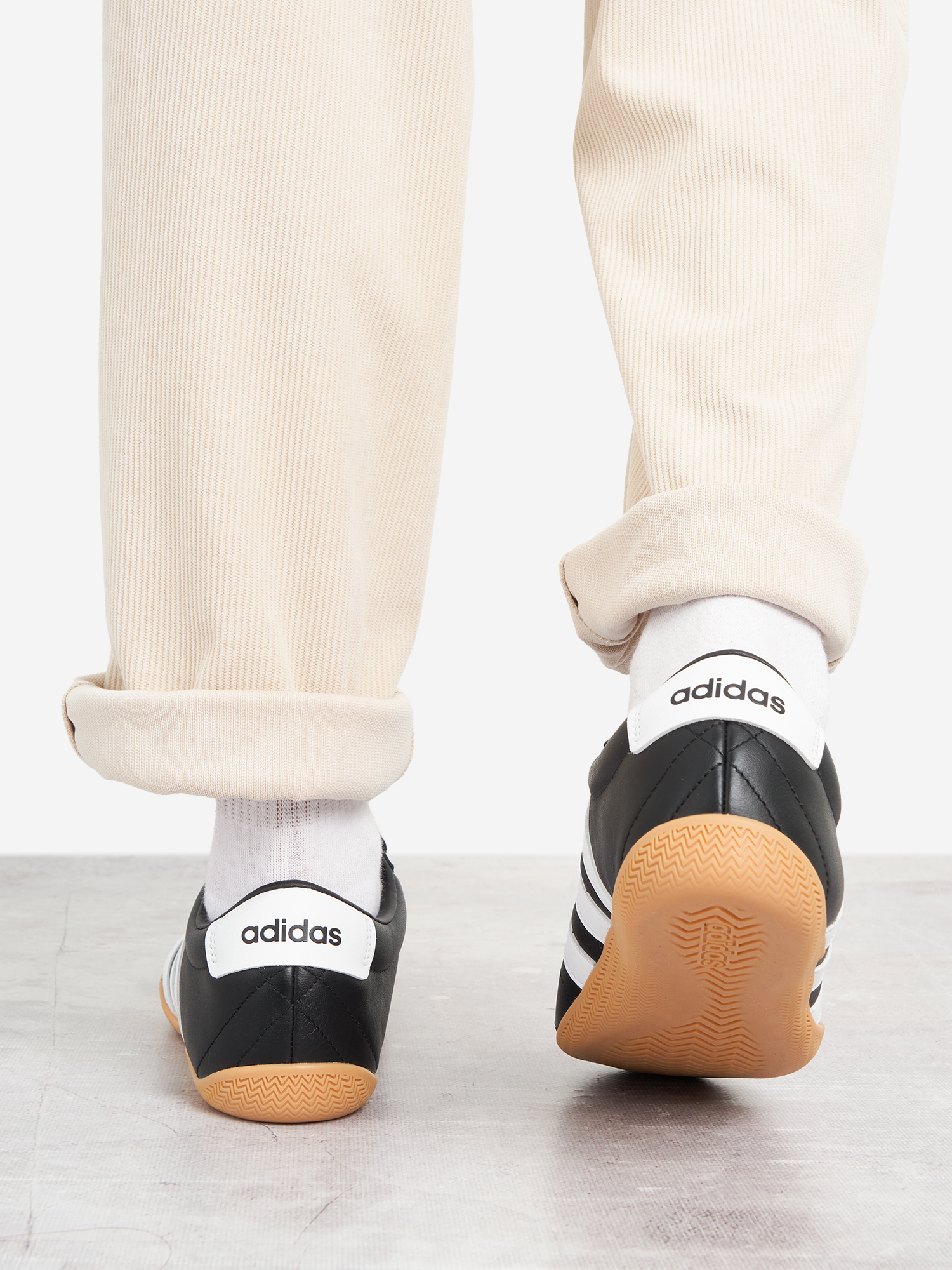фото Кеды женские adidas grand court lo, черный