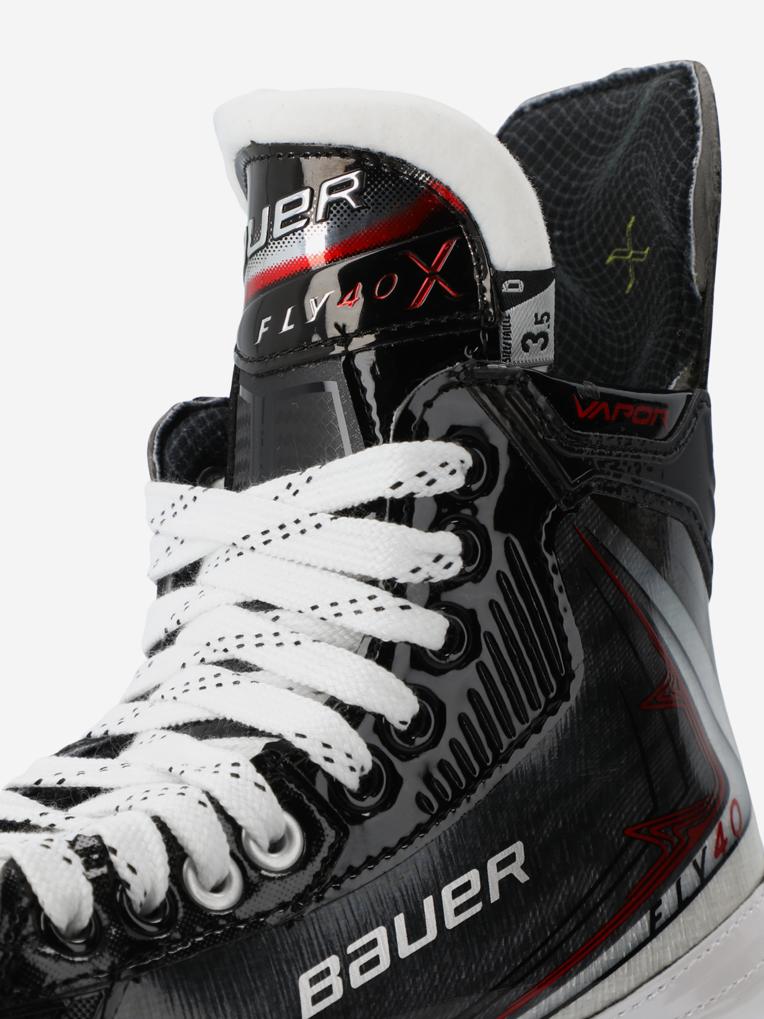 фото Коньки хоккейные детские bauer vapor fly40 jr d, черный