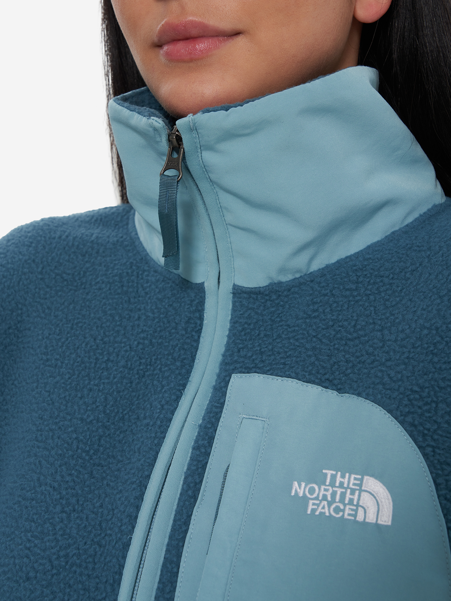 фото Толстовка женская the north face yumiori off peak, синий