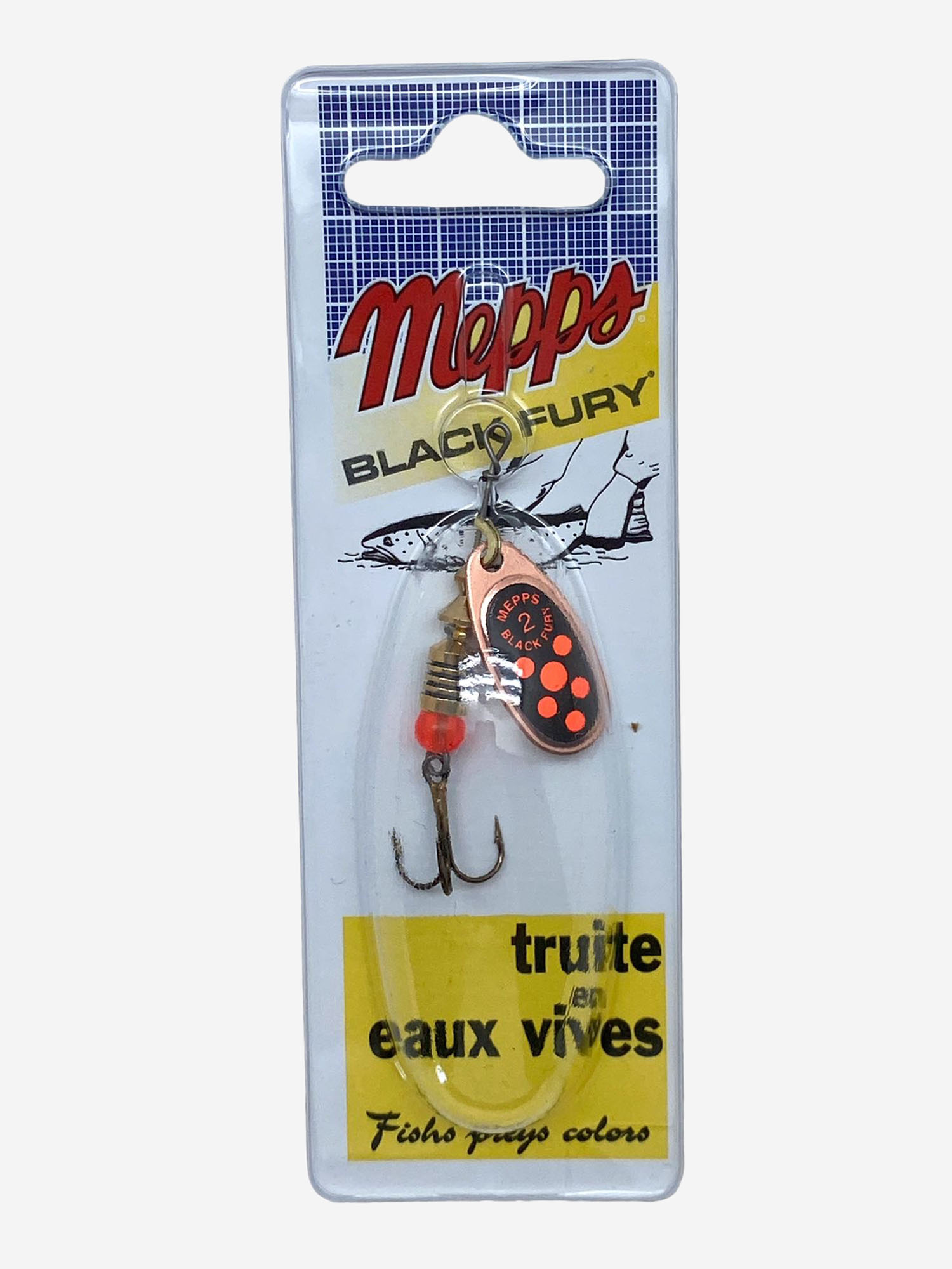 Блесна вращающаяся MEPPS "Black Fury ORANGE CU" №2 (4.5 г) блистер, Красный
Блесна вращающаяся MEPPS "Black Fury ORANGE CU" №2 (4.5 г) блистер, Красный