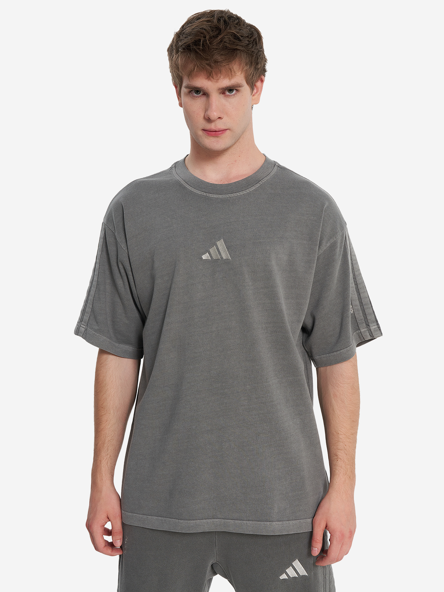 фото Футболка мужская adidas, серый