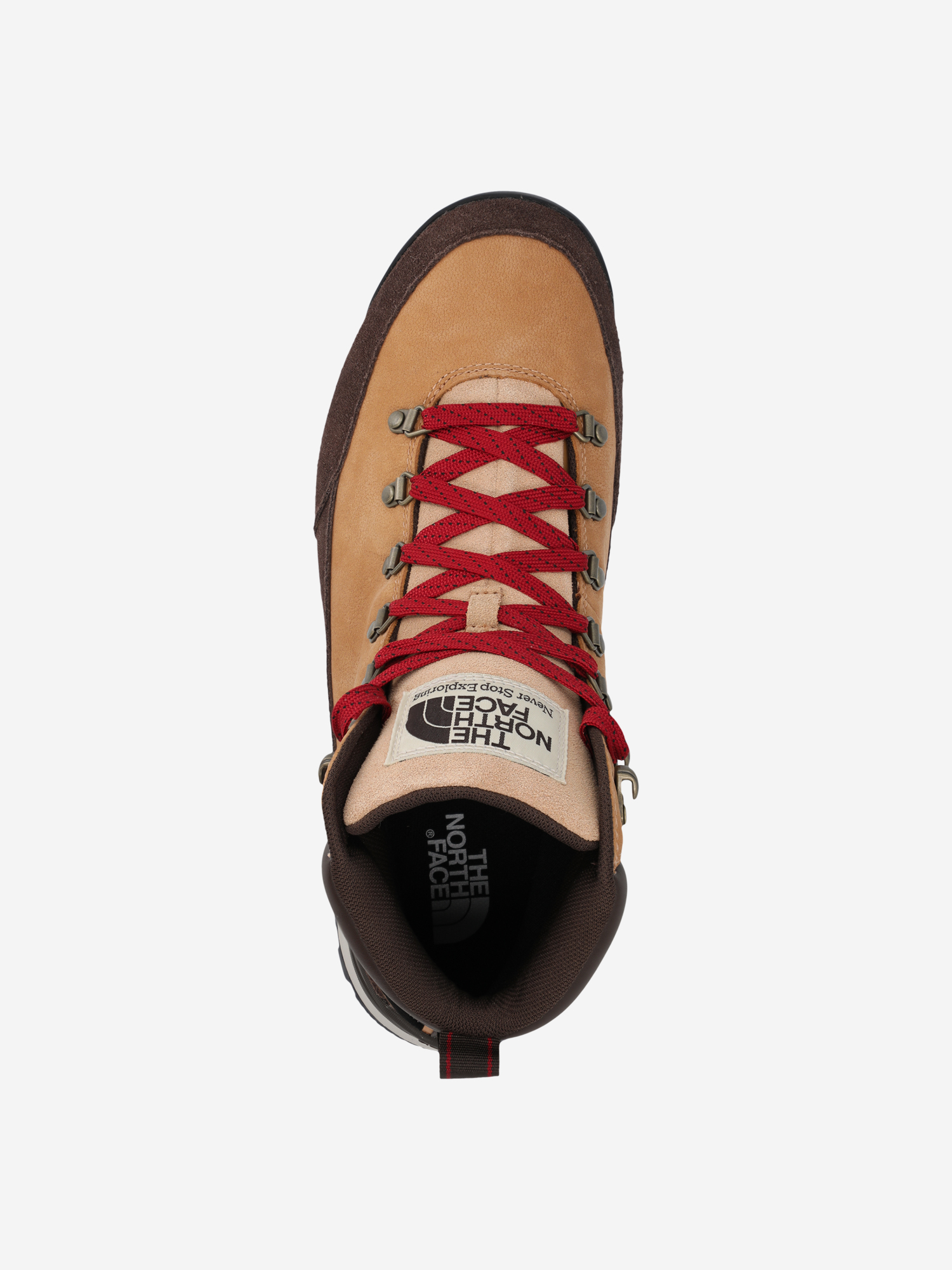 фото Ботинки мужские the north face back-to-berkeley iv leather wp, коричневый