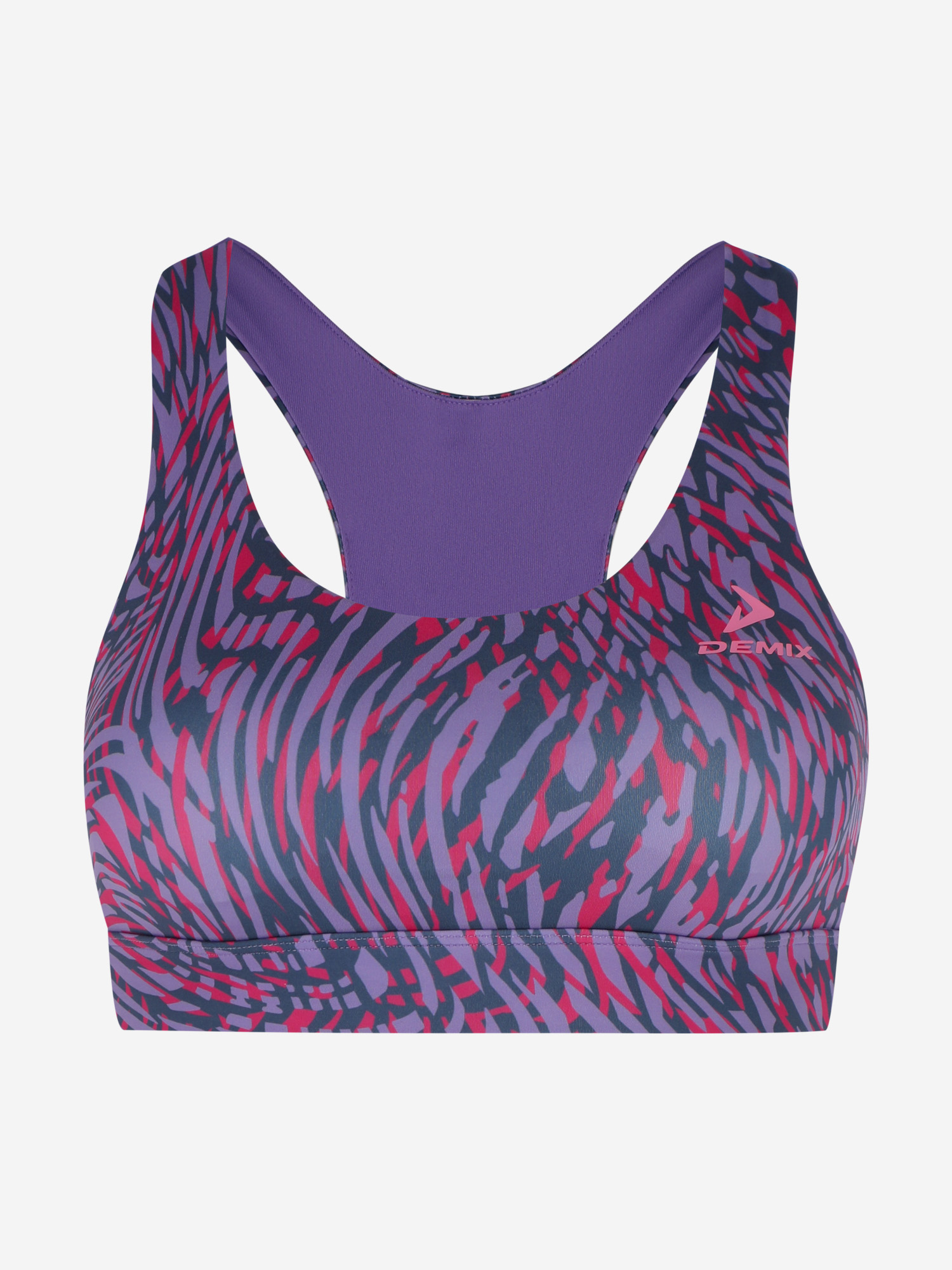 фото Топ бра спортивный demix activemove gfx, фиолетовый