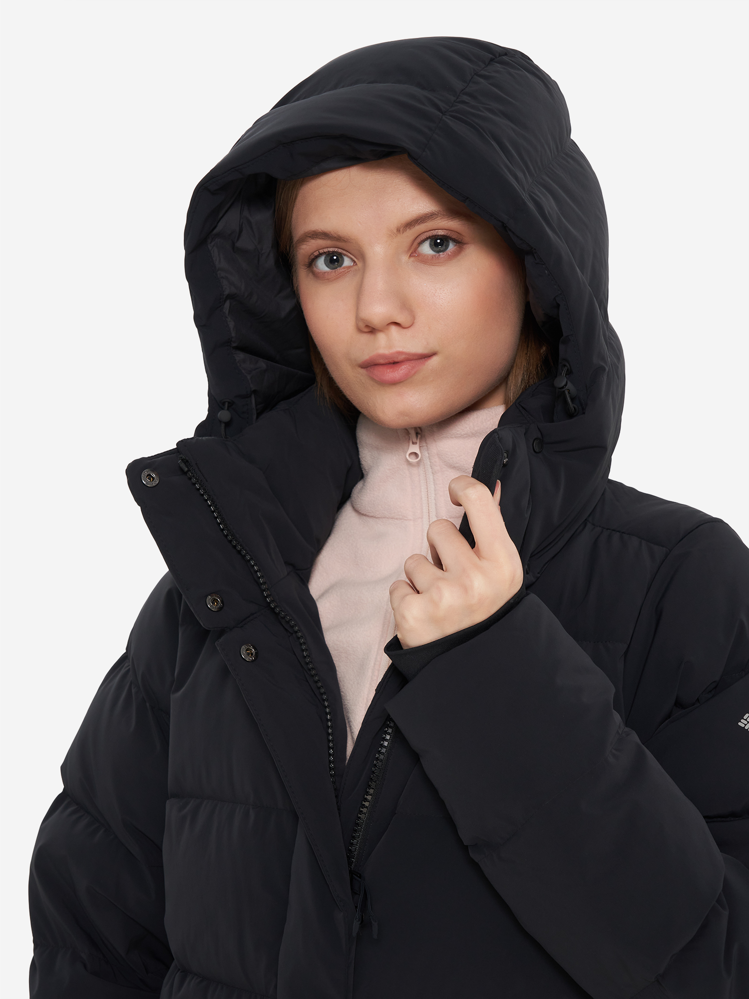 фото Пуховик женский columbia amaze puff, черный